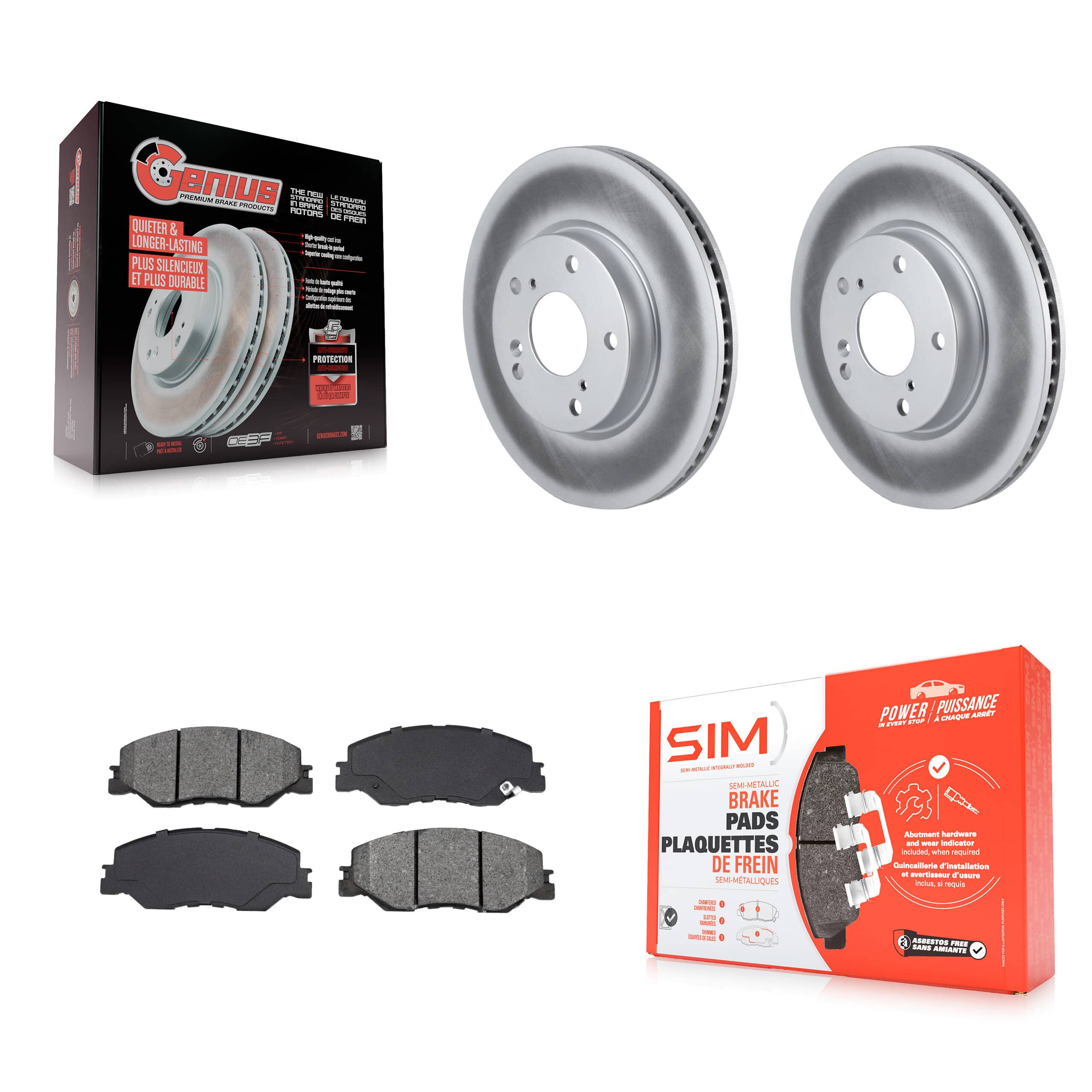 Transit Auto - KGS-102910 - Front Disc Brake Kits