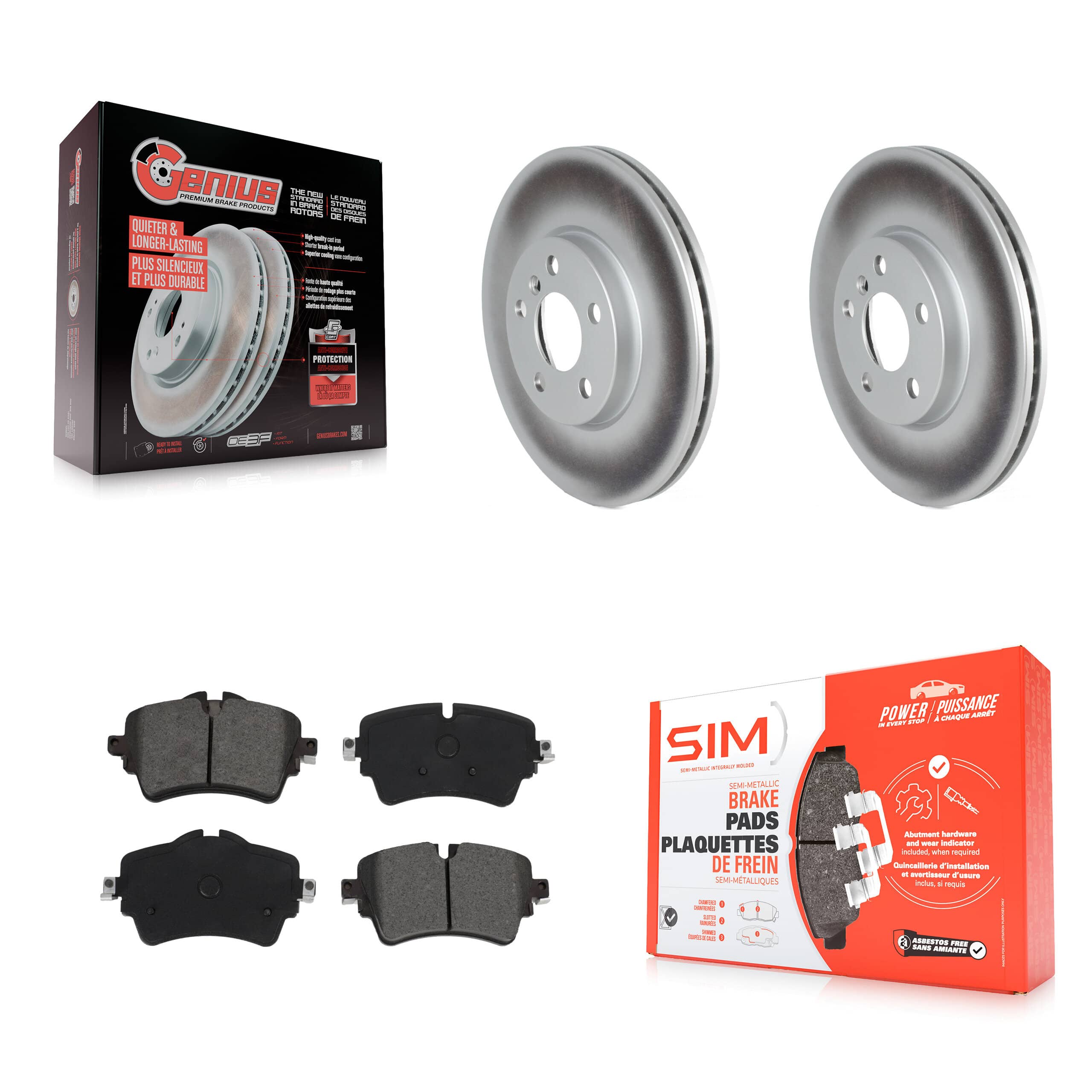 Transit Auto - KGS-103603 - Front Disc Brake Kits