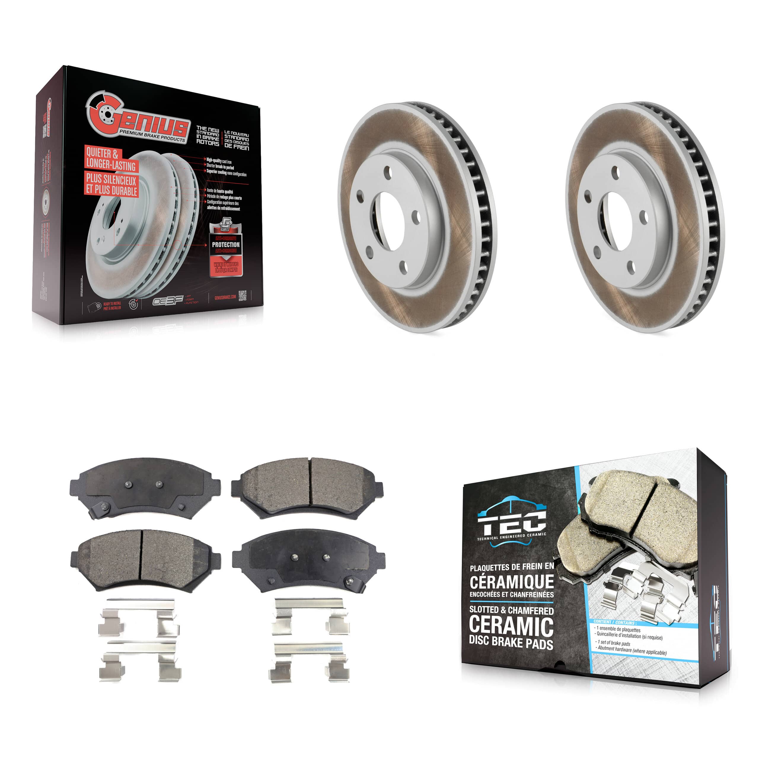 Transit Auto - KGT-100005 - Front Disc Brake Kits