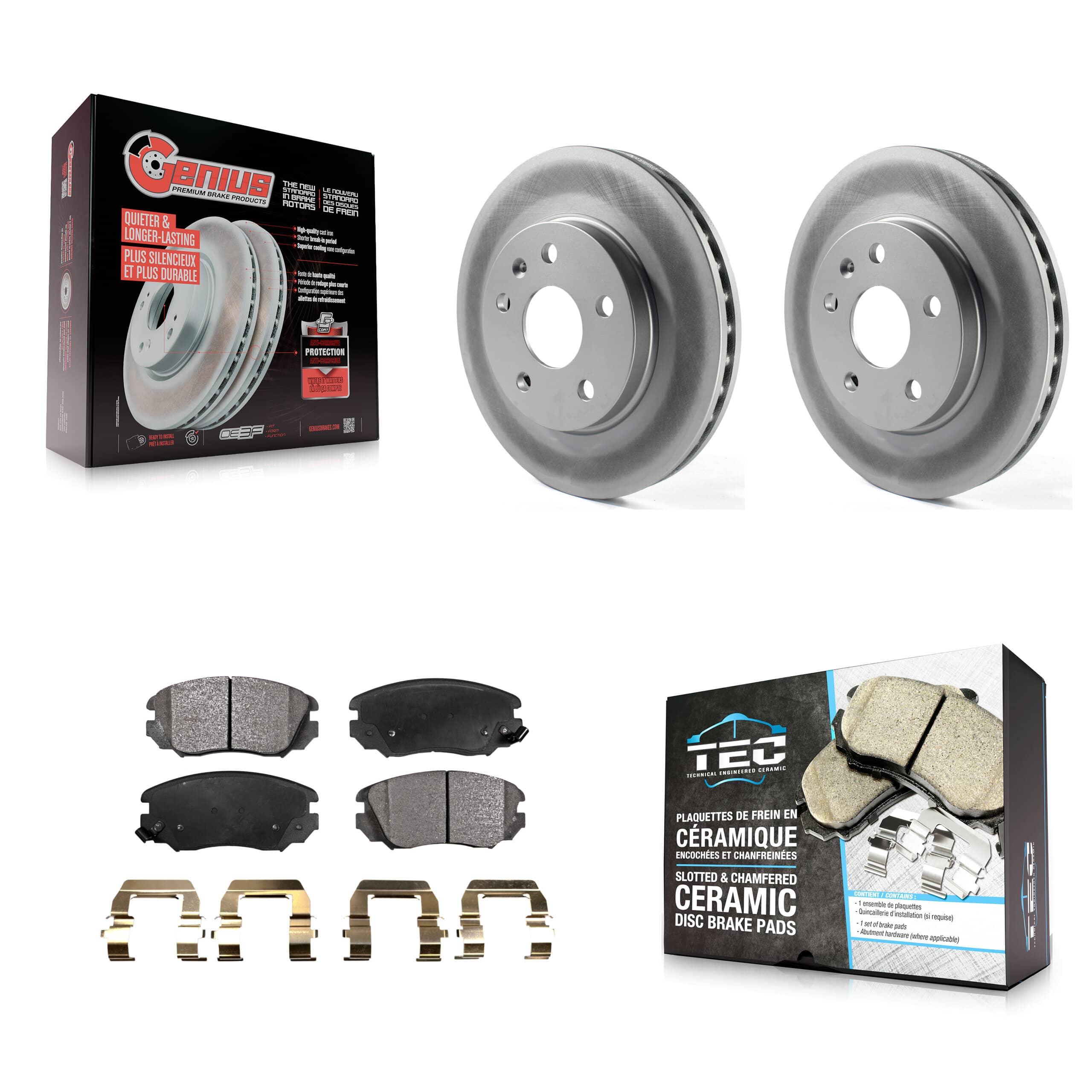 Transit Auto - KGT-100062 - Front Disc Brake Kits
