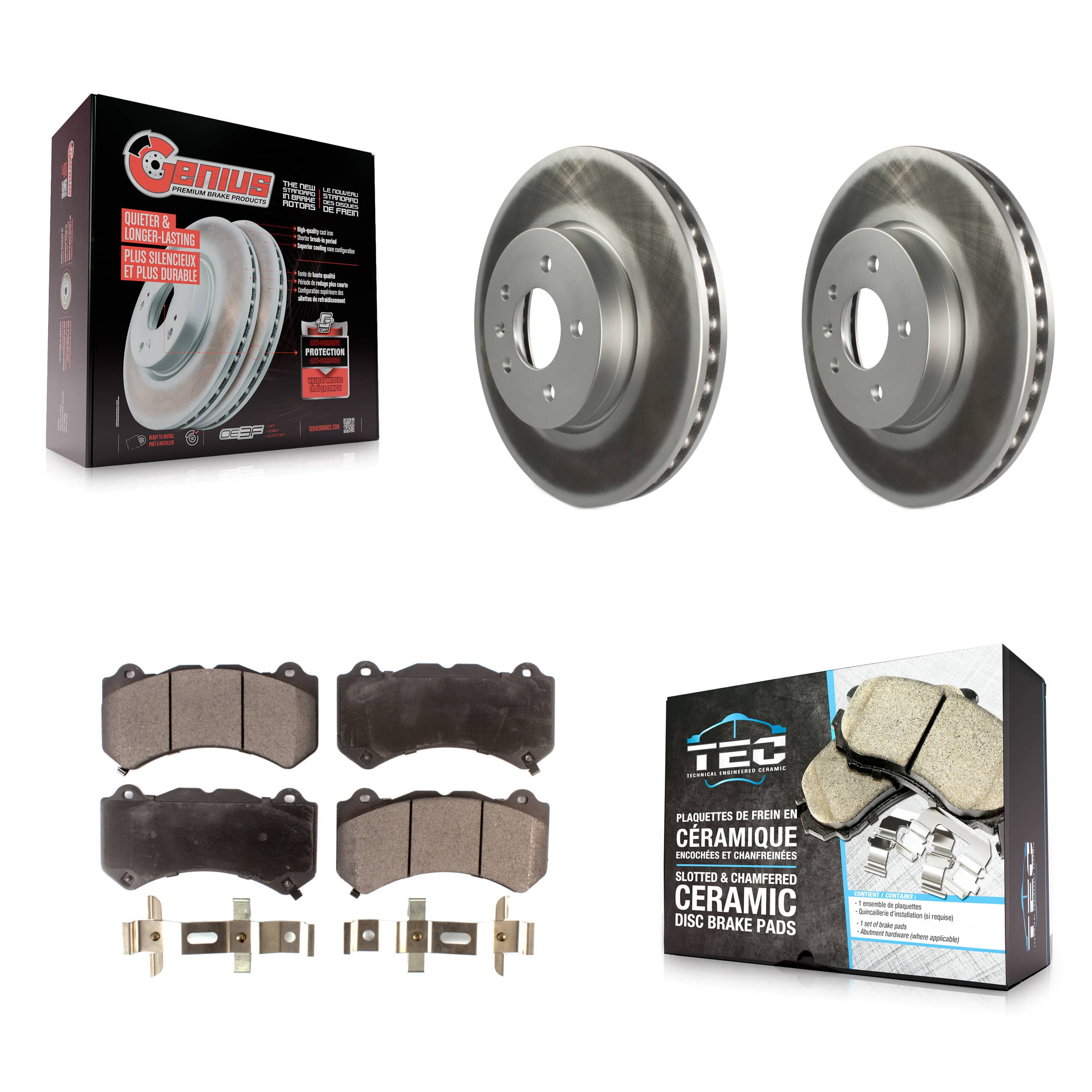 Transit Auto - KGT-100071 - Front Disc Brake Kits
