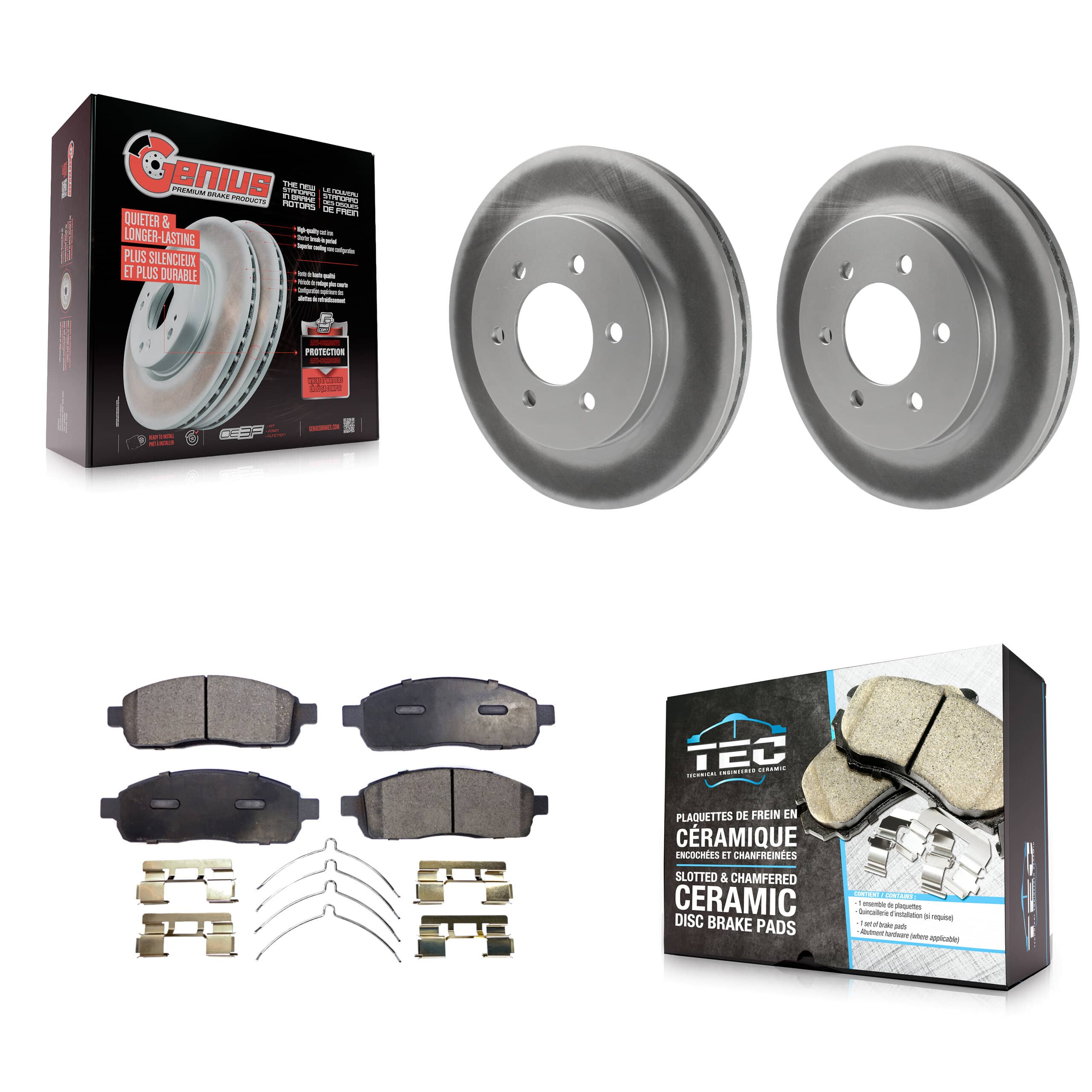 Transit Auto - KGT-100092 - Front Disc Brake Kits