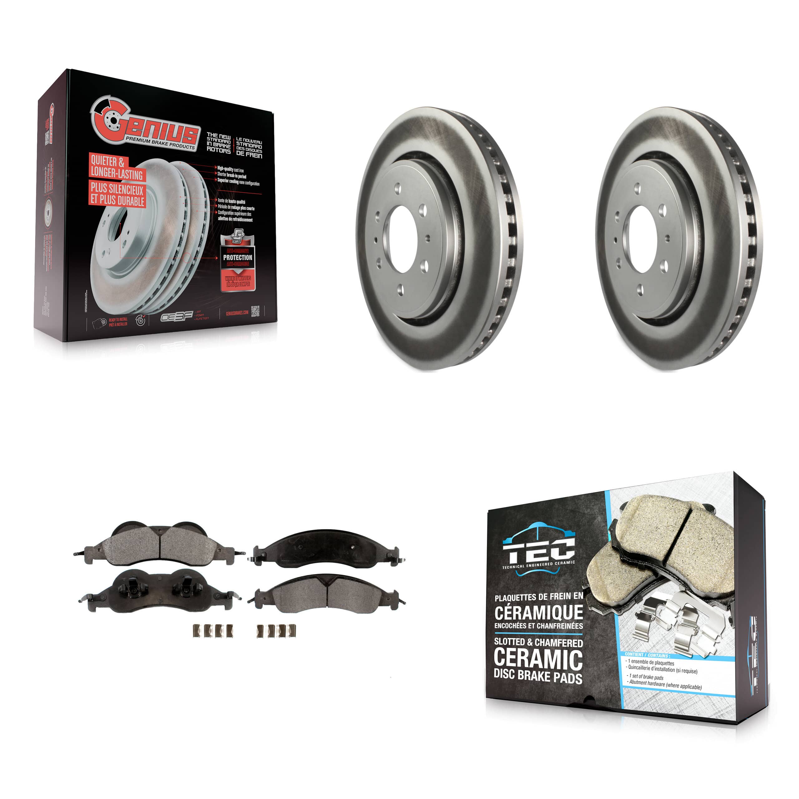 Transit Auto - KGT-100109 - Front Disc Brake Kits