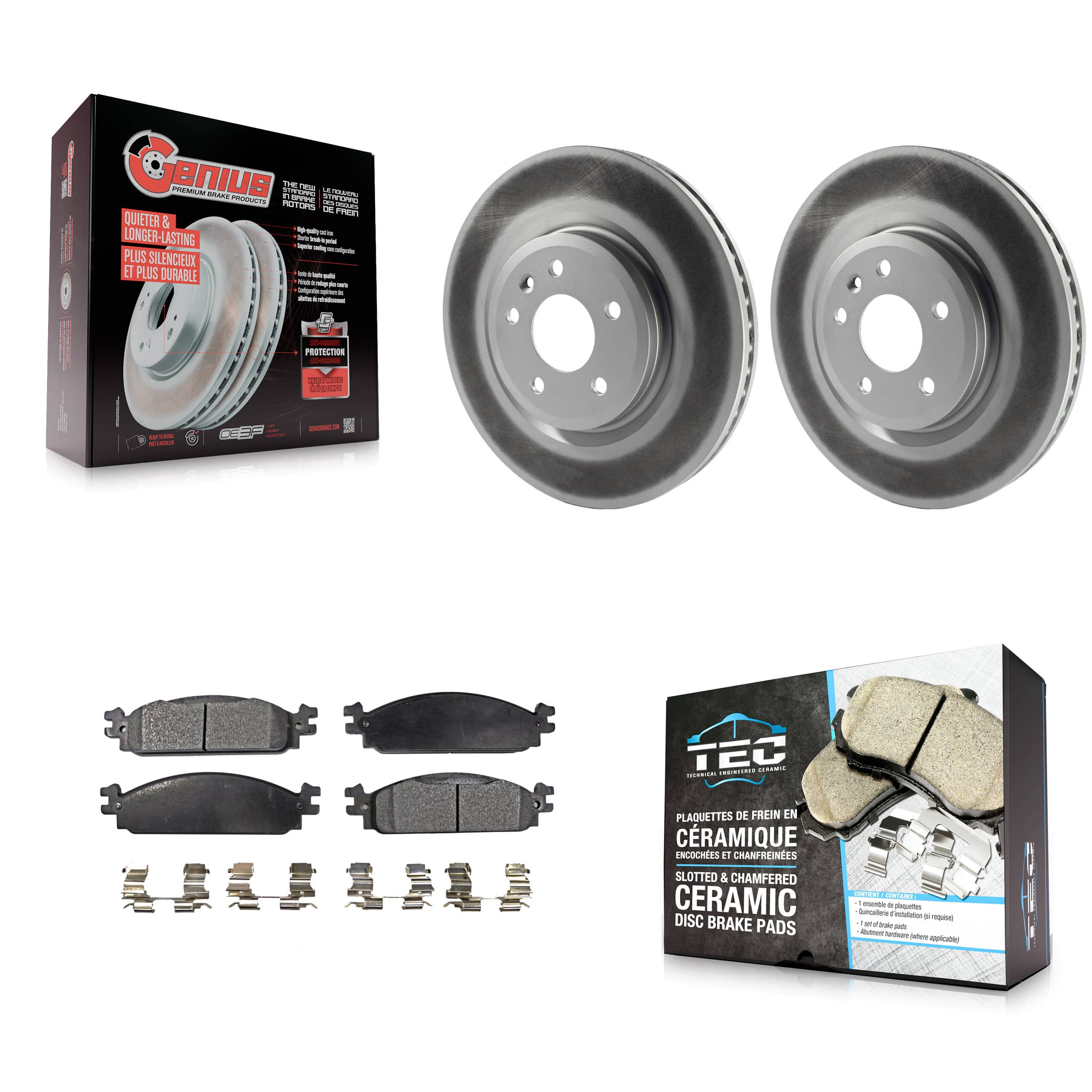 Transit Auto - KGT-100118 - Front Disc Brake Kits