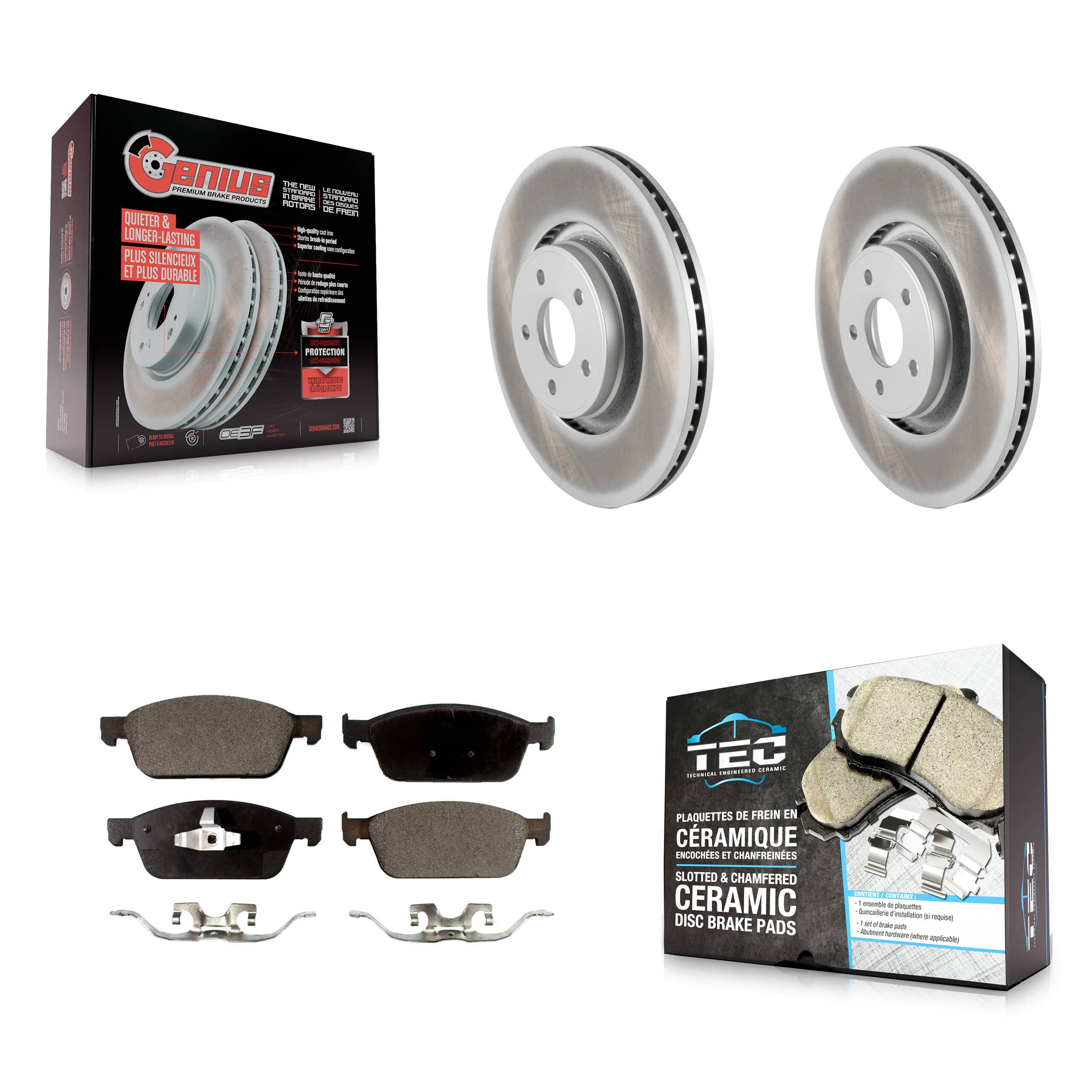Transit Auto - KGT-100133 - Front Disc Brake Kits