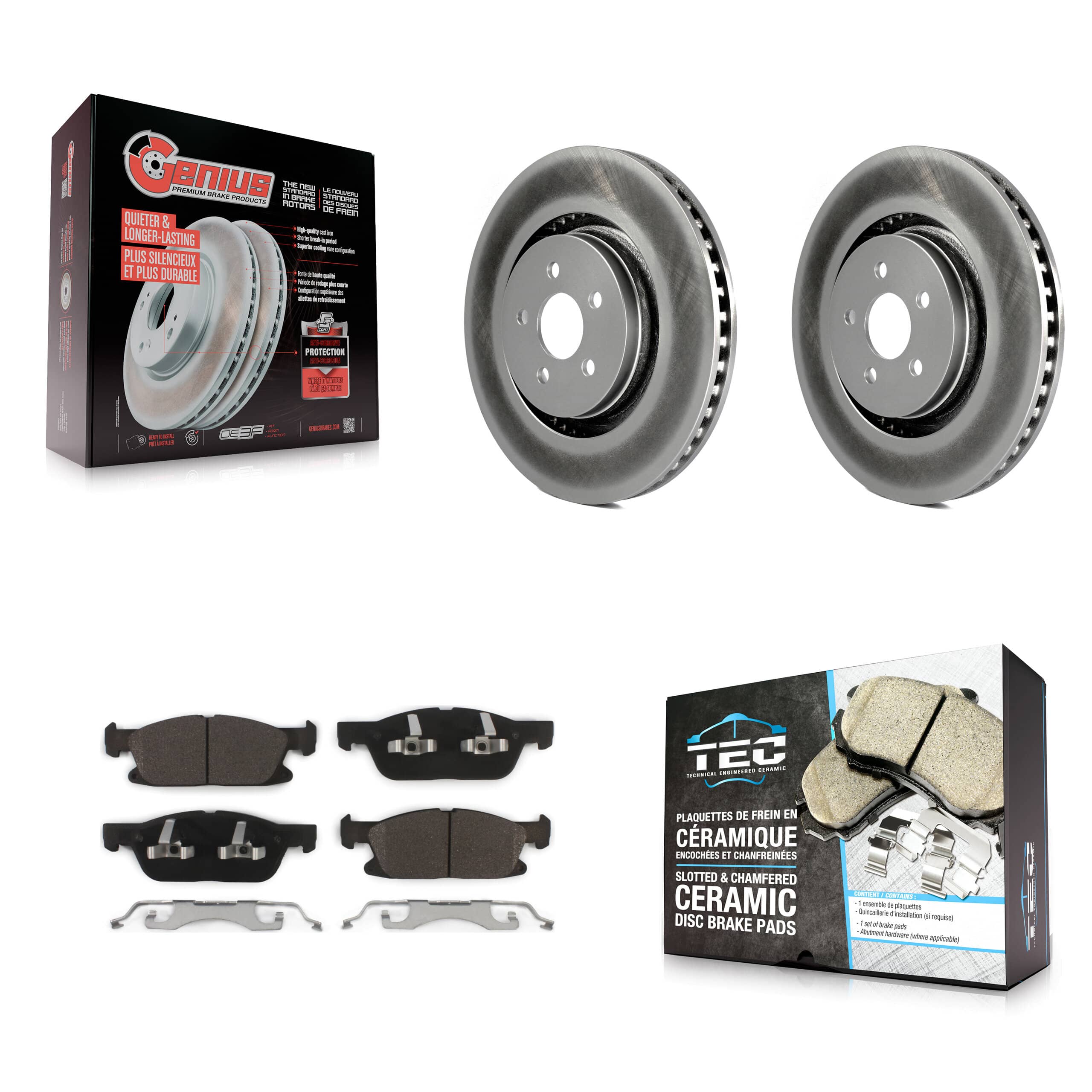 Transit Auto - KGT-100135 - Front Disc Brake Kits