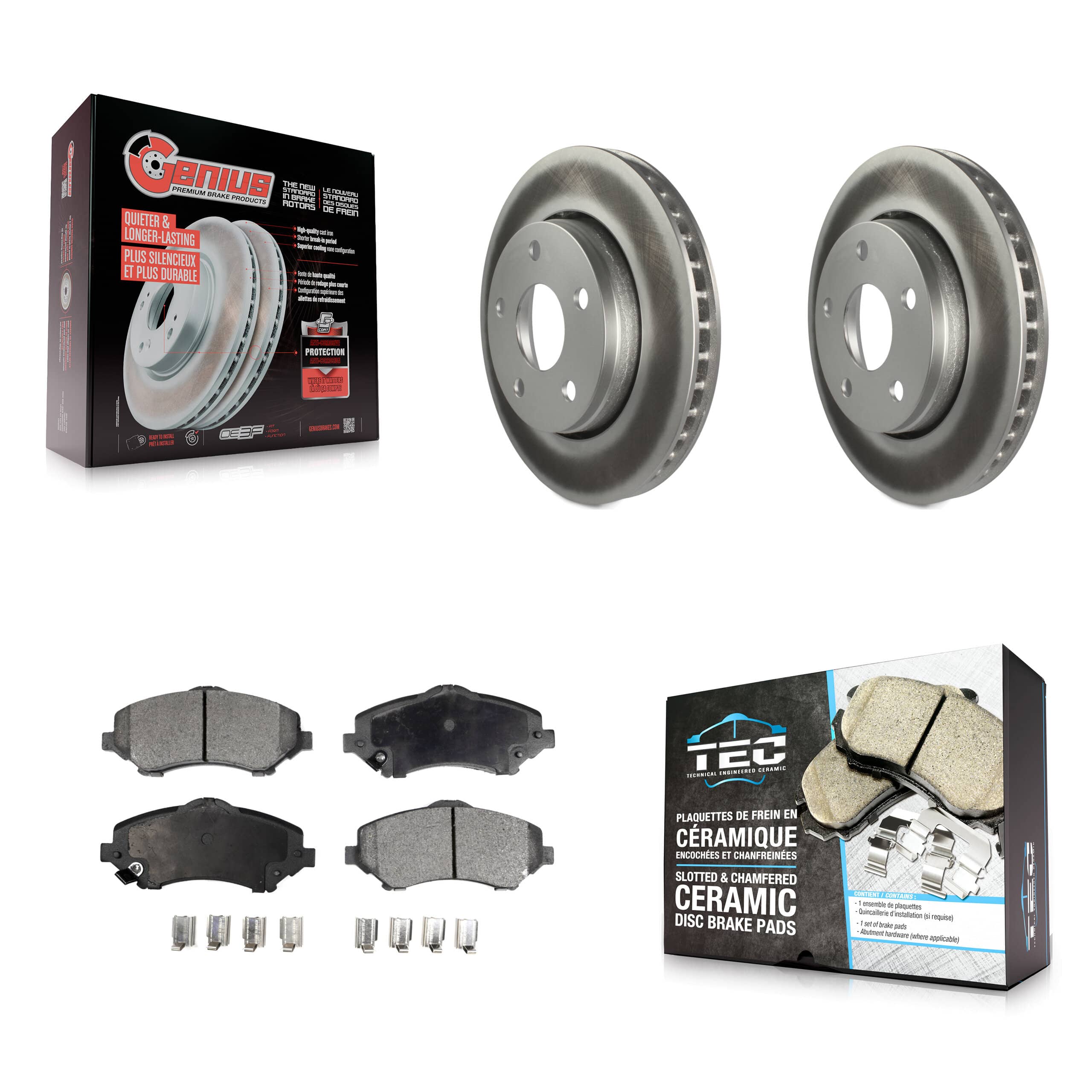 Transit Auto - KGT-100168 - Front Disc Brake Kits