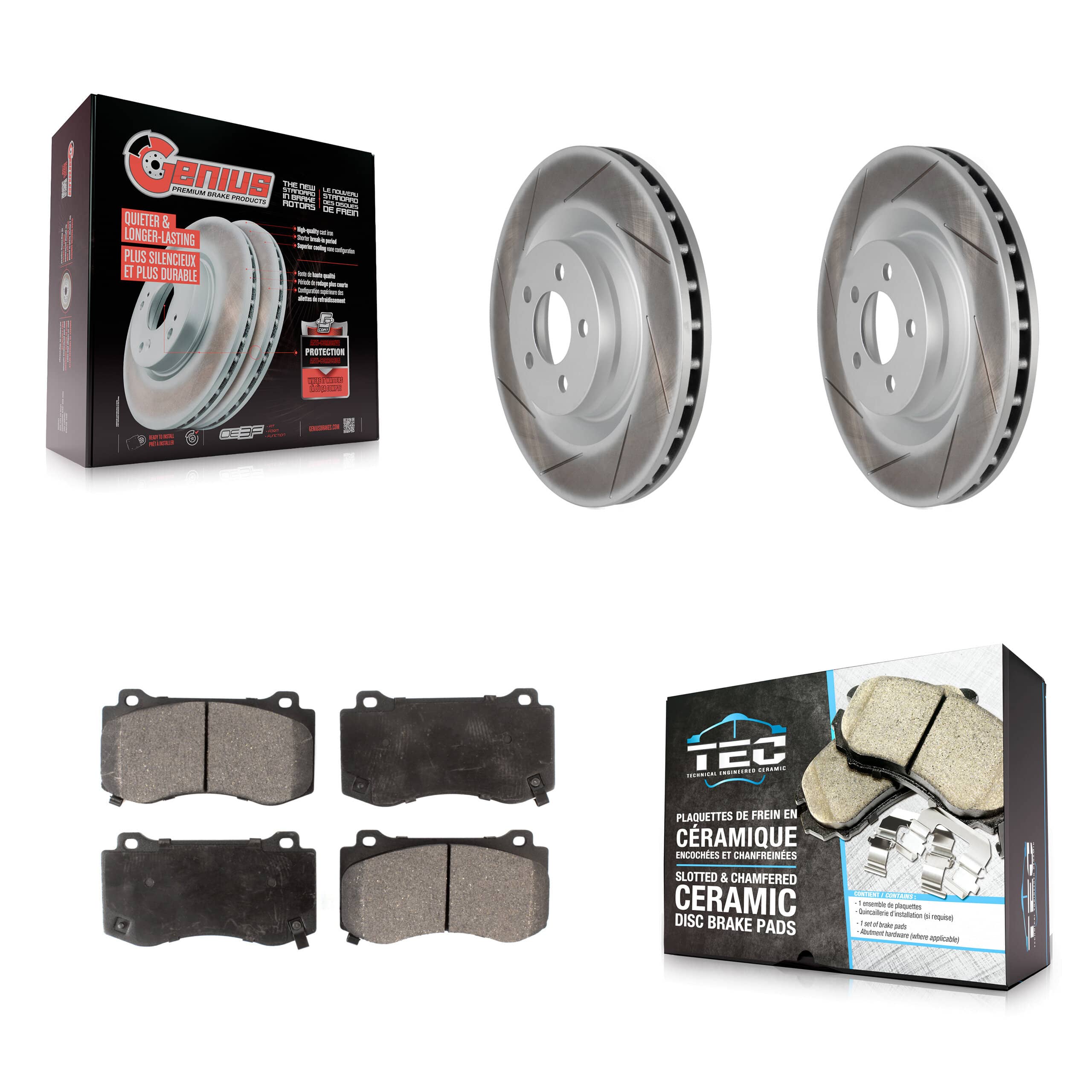 Transit Auto - KGT-100173 - Front Disc Brake Kits
