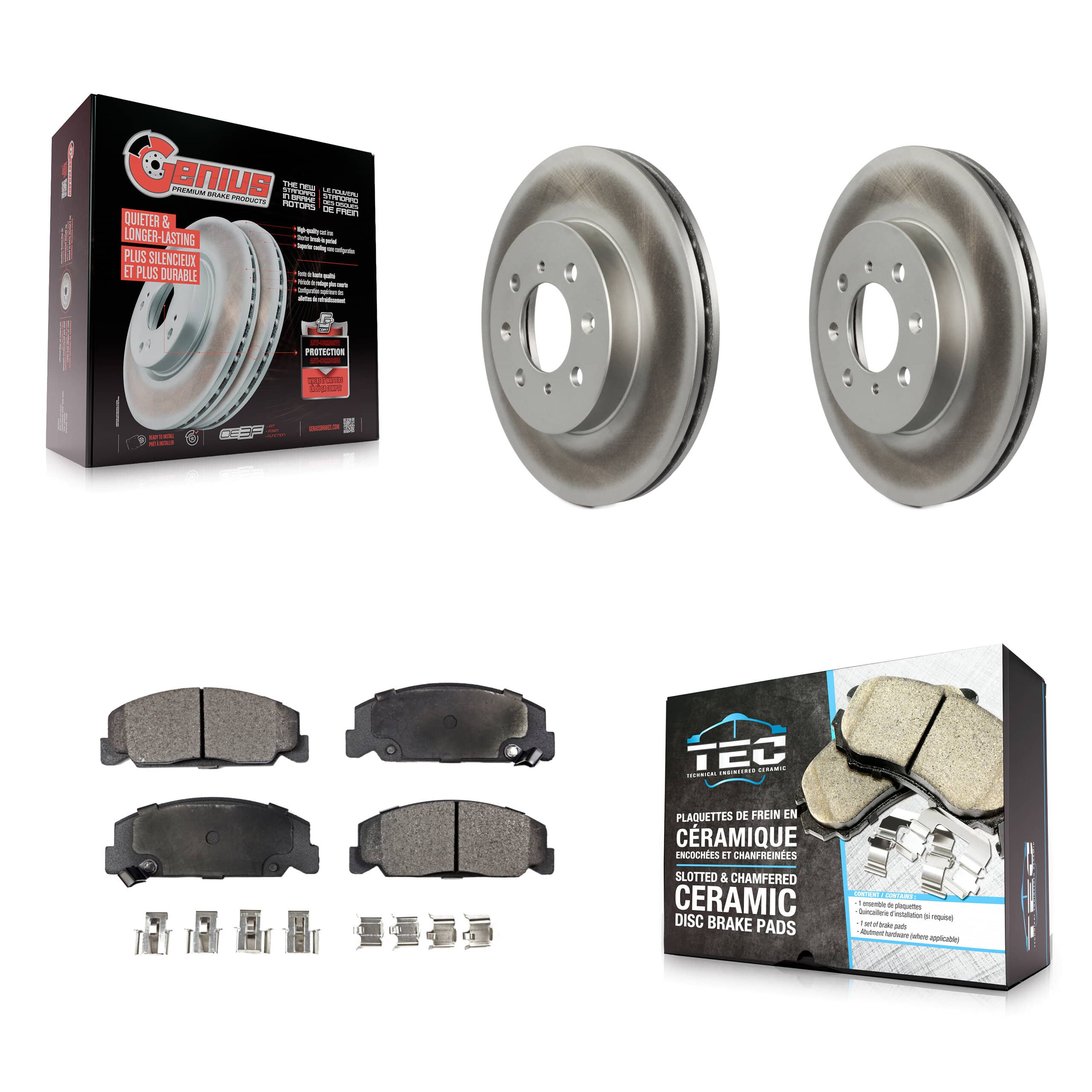 Transit Auto - KGT-100187 - Front Disc Brake Kits