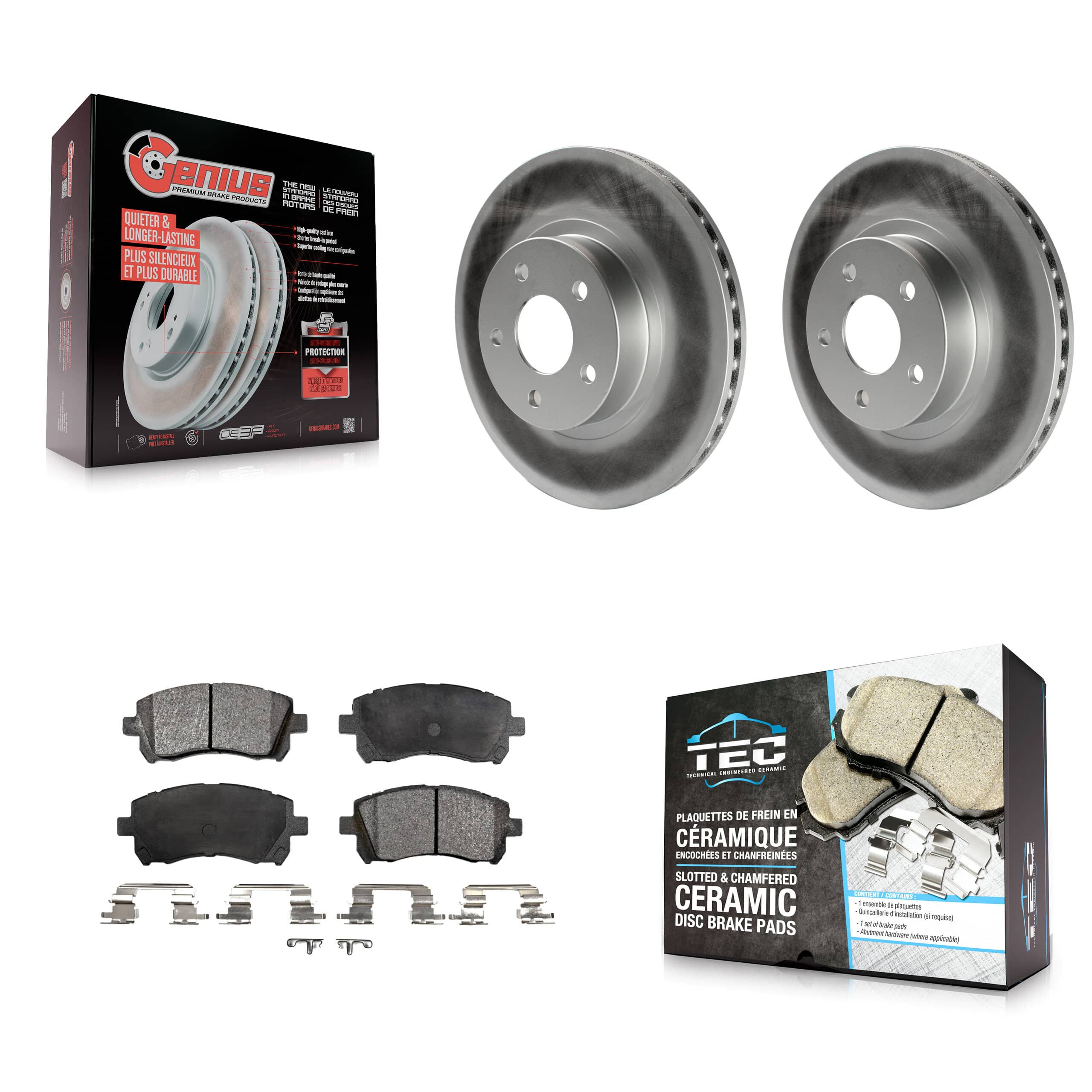 Transit Auto - KGT-100210 - Front Disc Brake Kits