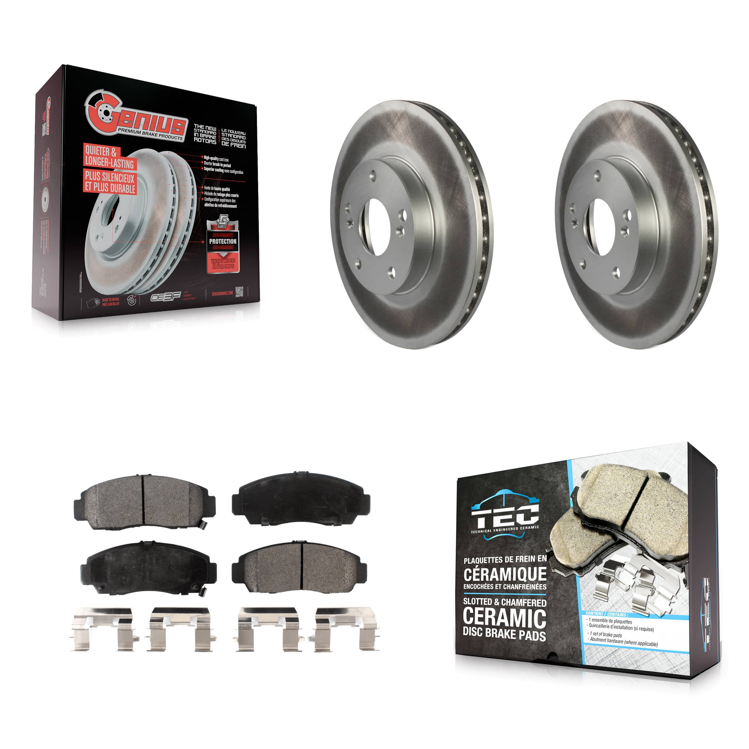 Transit Auto - KGT-100218 - Front Disc Brake Kits