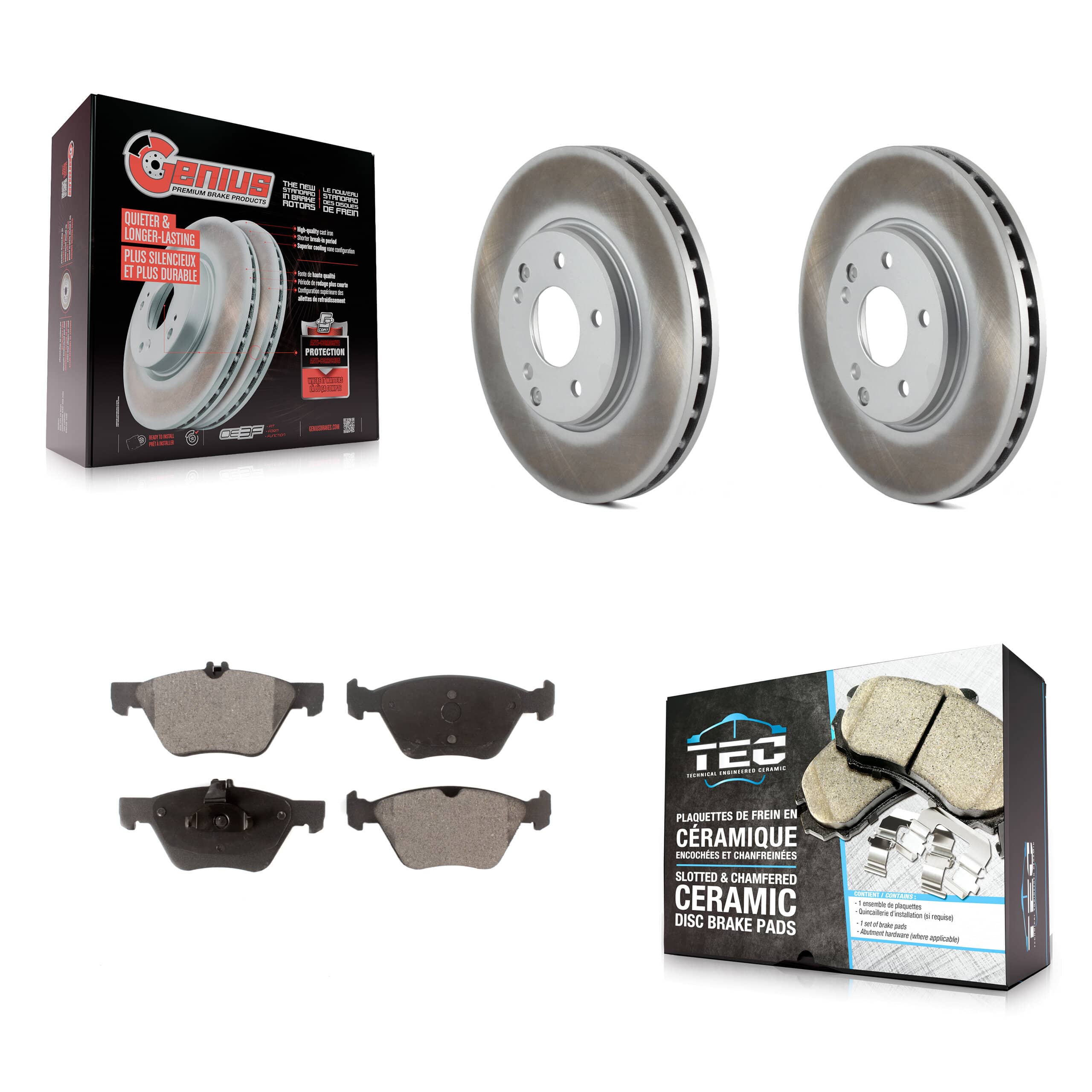 Transit Auto - KGT-100222 - Front Disc Brake Kits