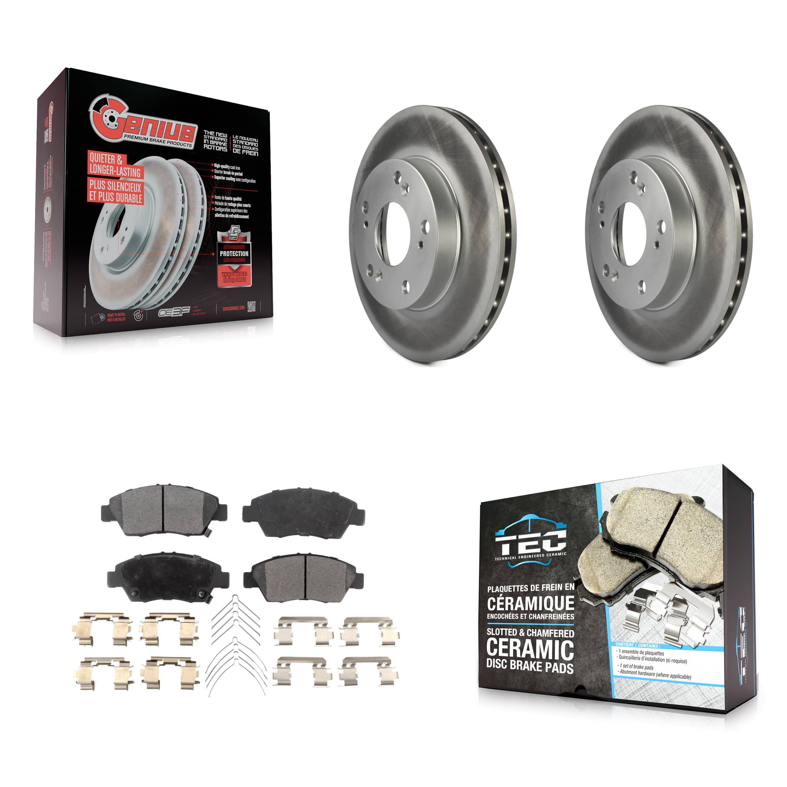 Transit Auto - KGT-100270 - Front Disc Brake Kits