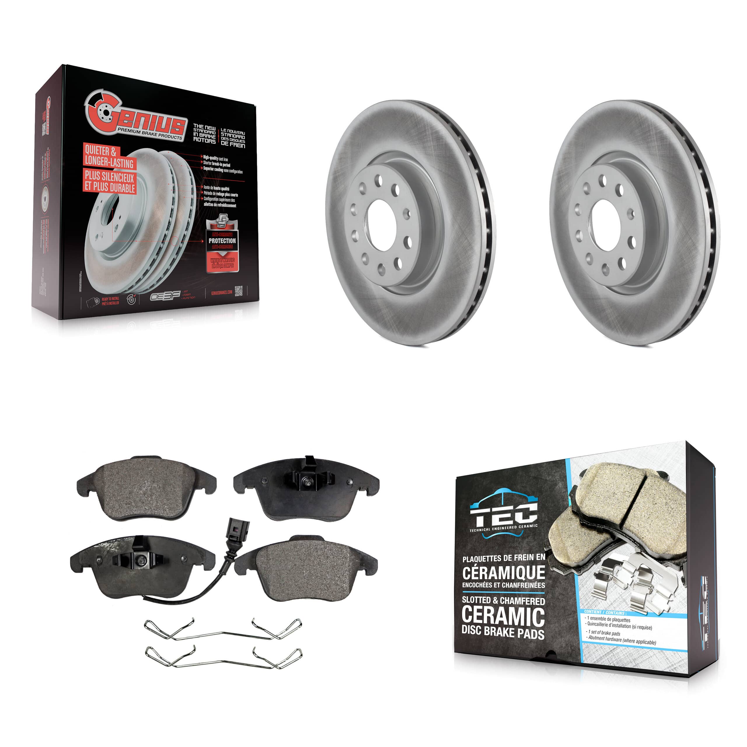 Transit Auto - KGT-100346 - Front Disc Brake Kits