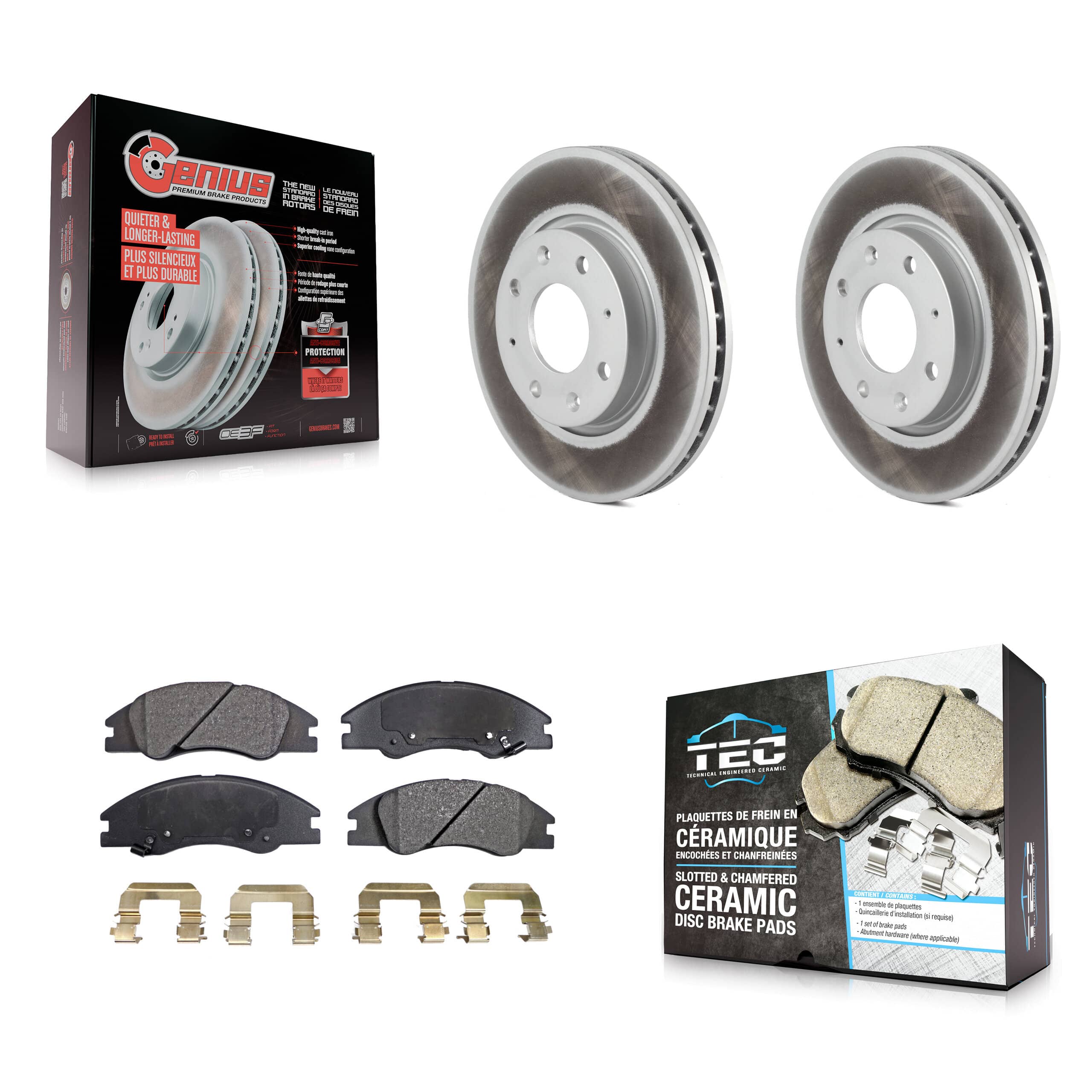 Transit Auto - KGT-100348 - Front Disc Brake Kits