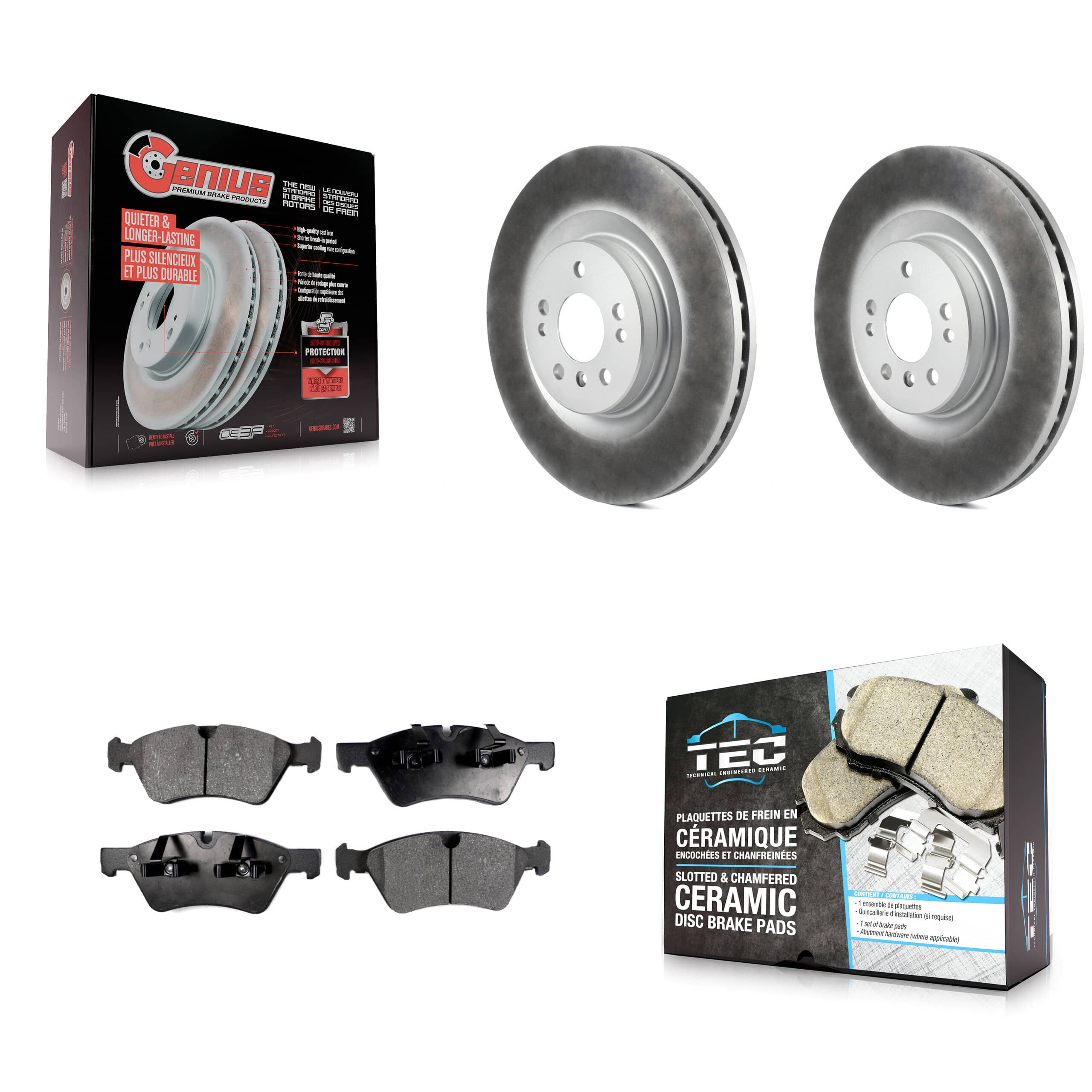 Transit Auto - KGT-100354 - Front Disc Brake Kits