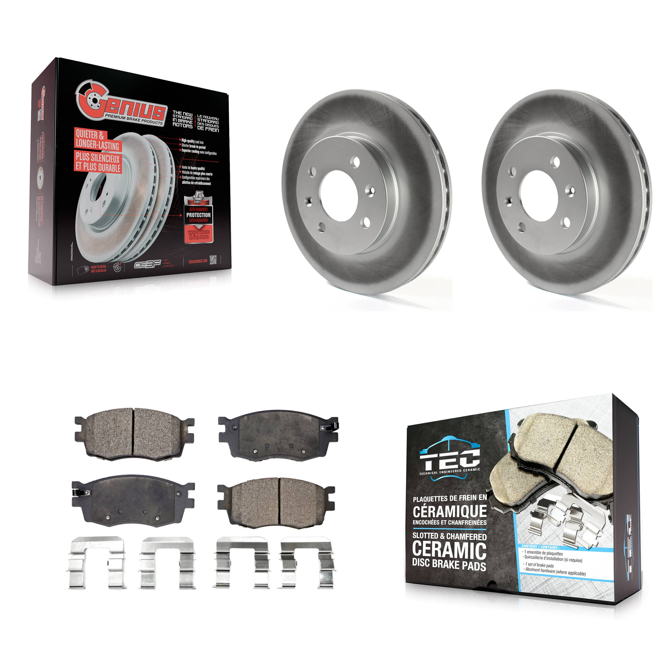 Transit Auto - KGT-100356 - Front Disc Brake Kits