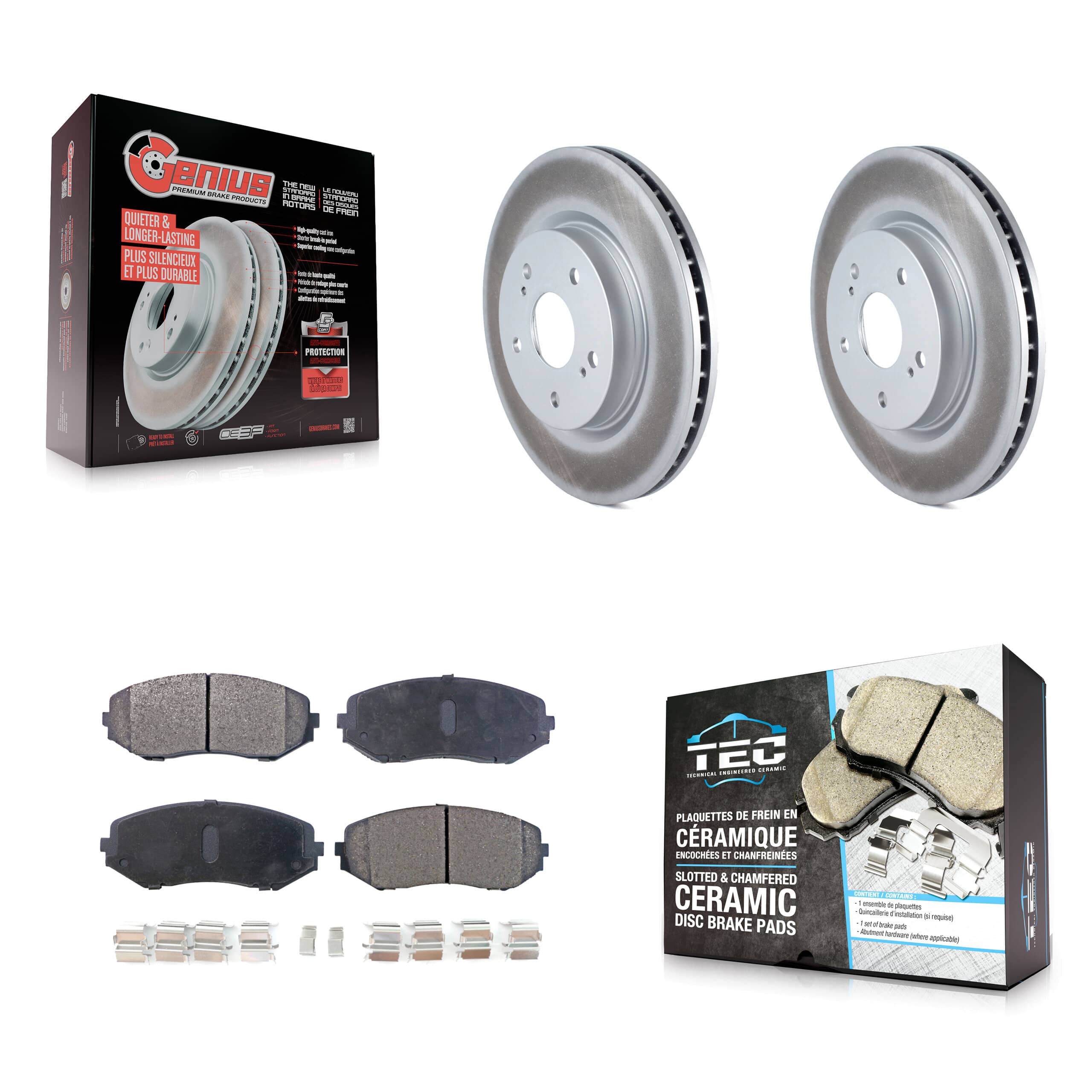 Transit Auto - KGT-100386 - Front Disc Brake Kits