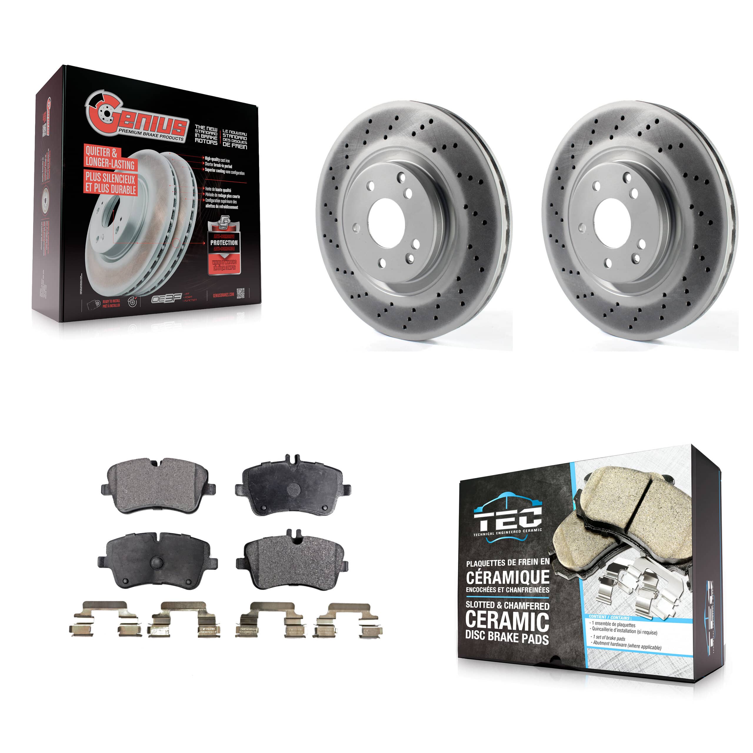 Transit Auto - KGT-100390 - Front Disc Brake Kits