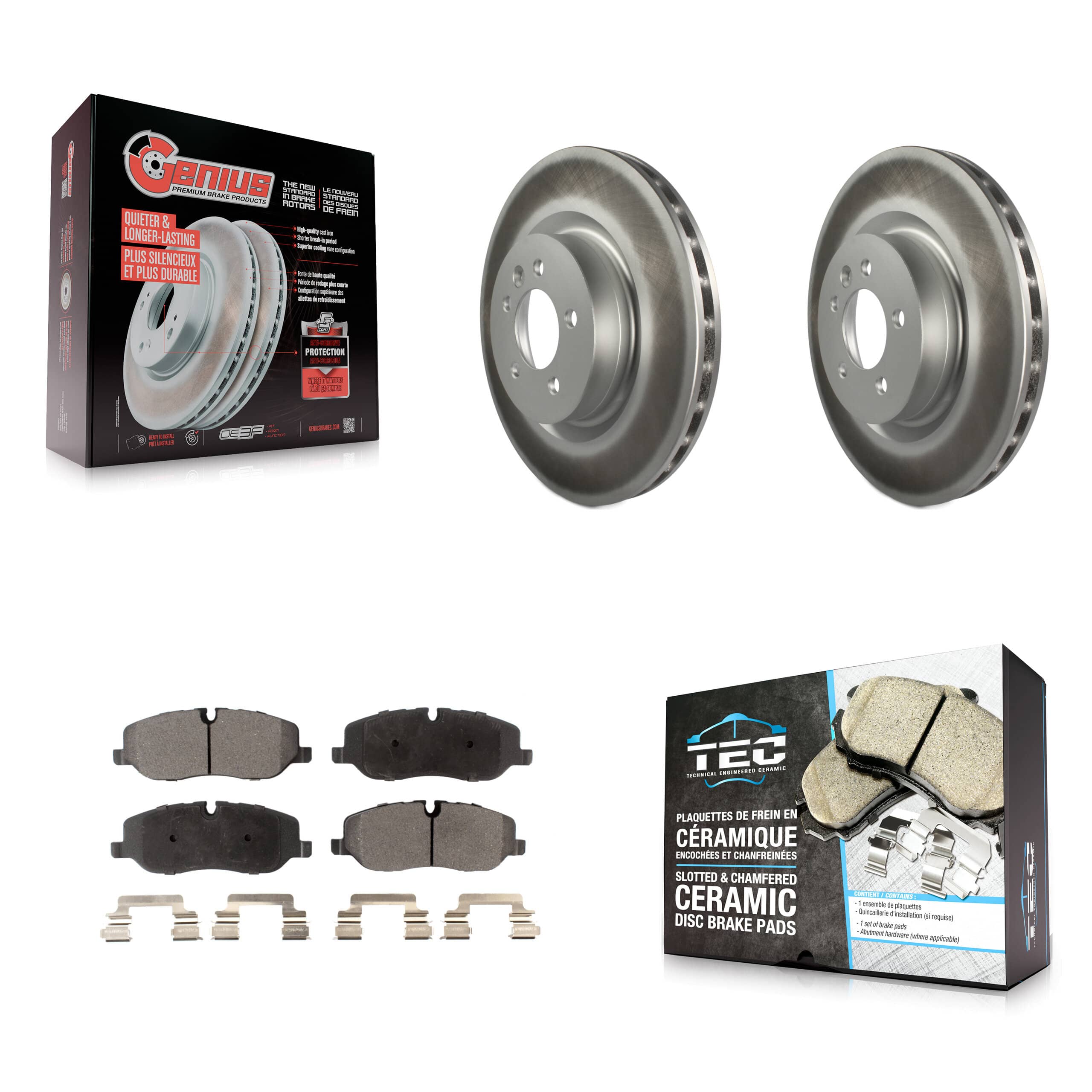 Transit Auto - KGT-100392 - Front Disc Brake Kits