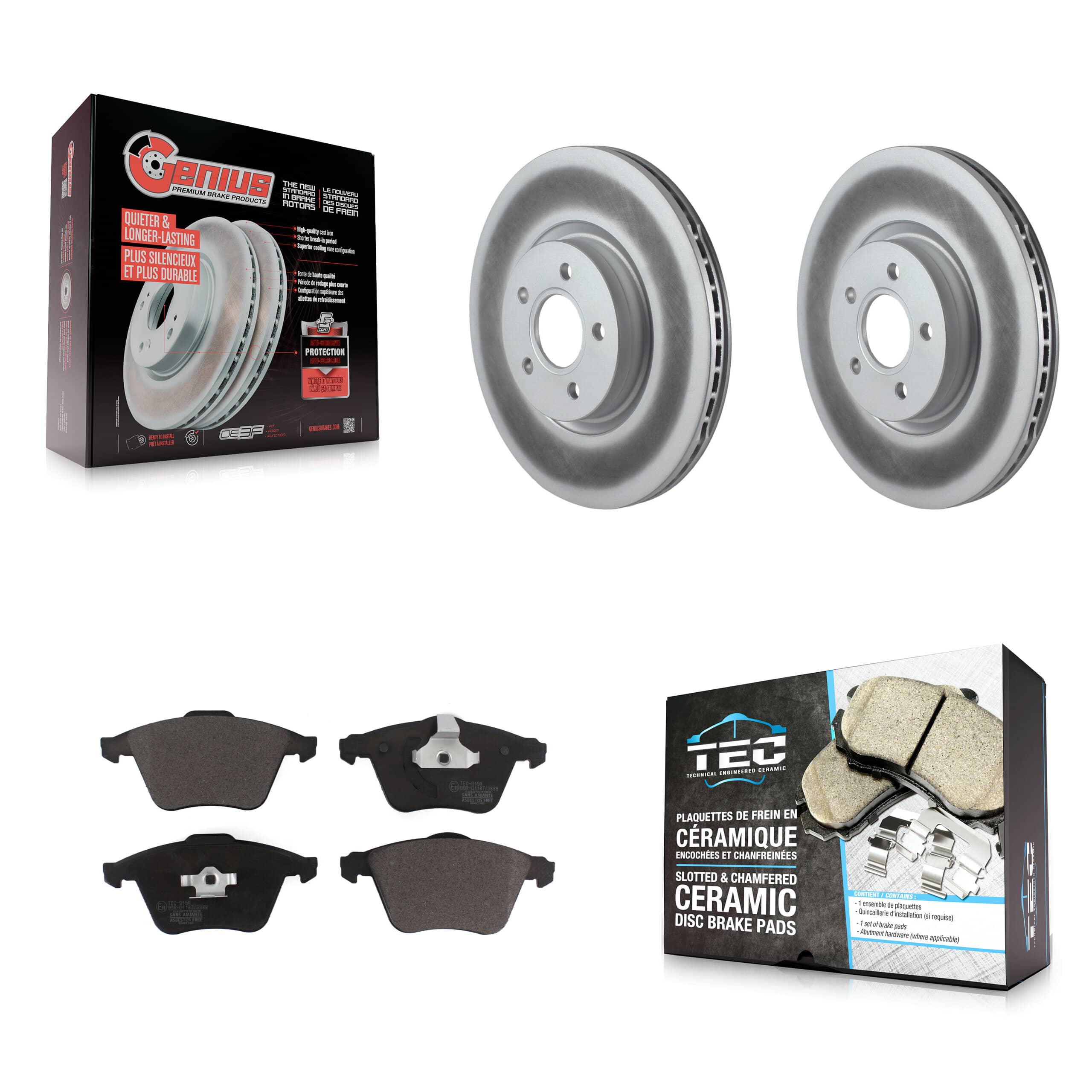 Transit Auto - KGT-100401 - Front Disc Brake Kits