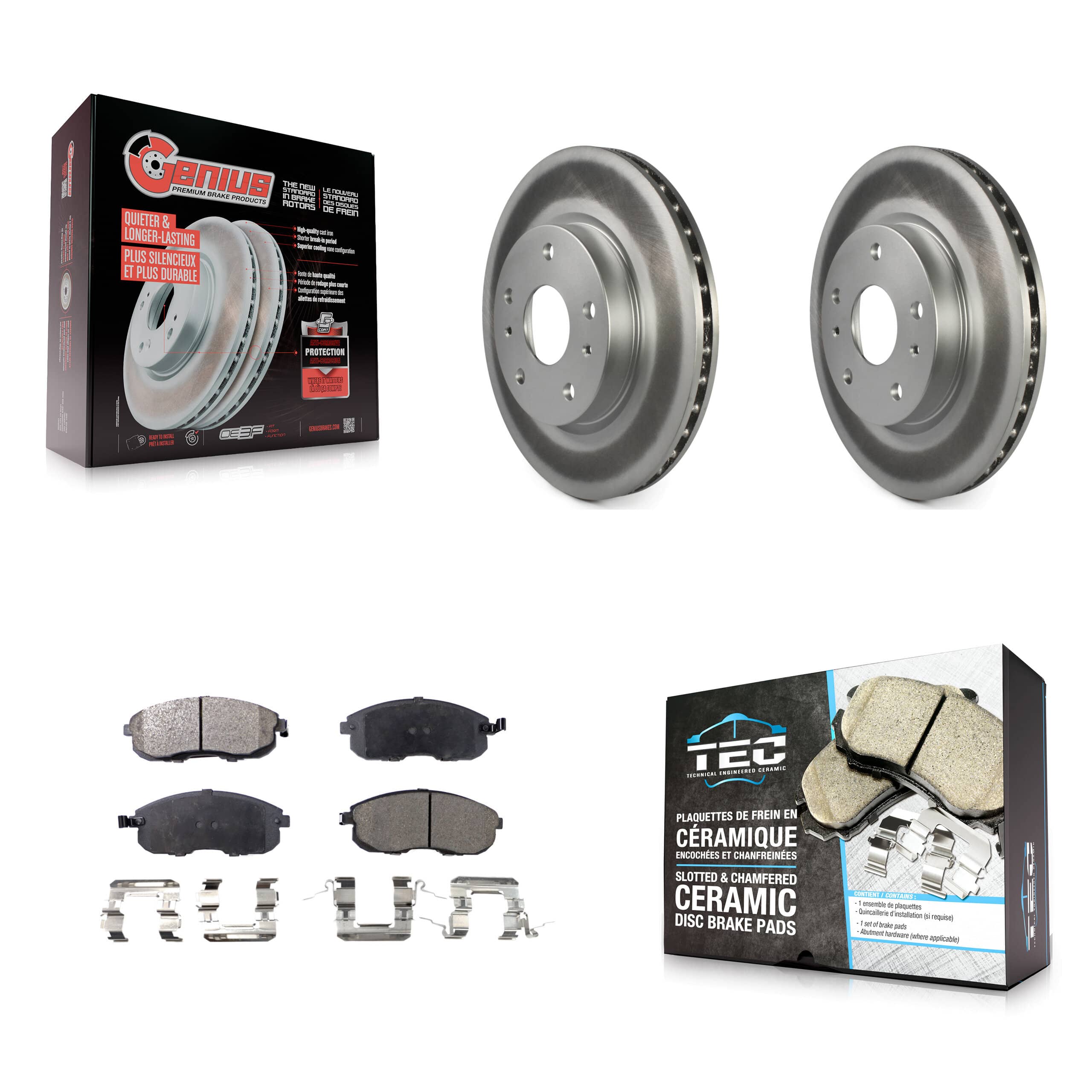 Transit Auto - KGT-100418 - Front Disc Brake Kits