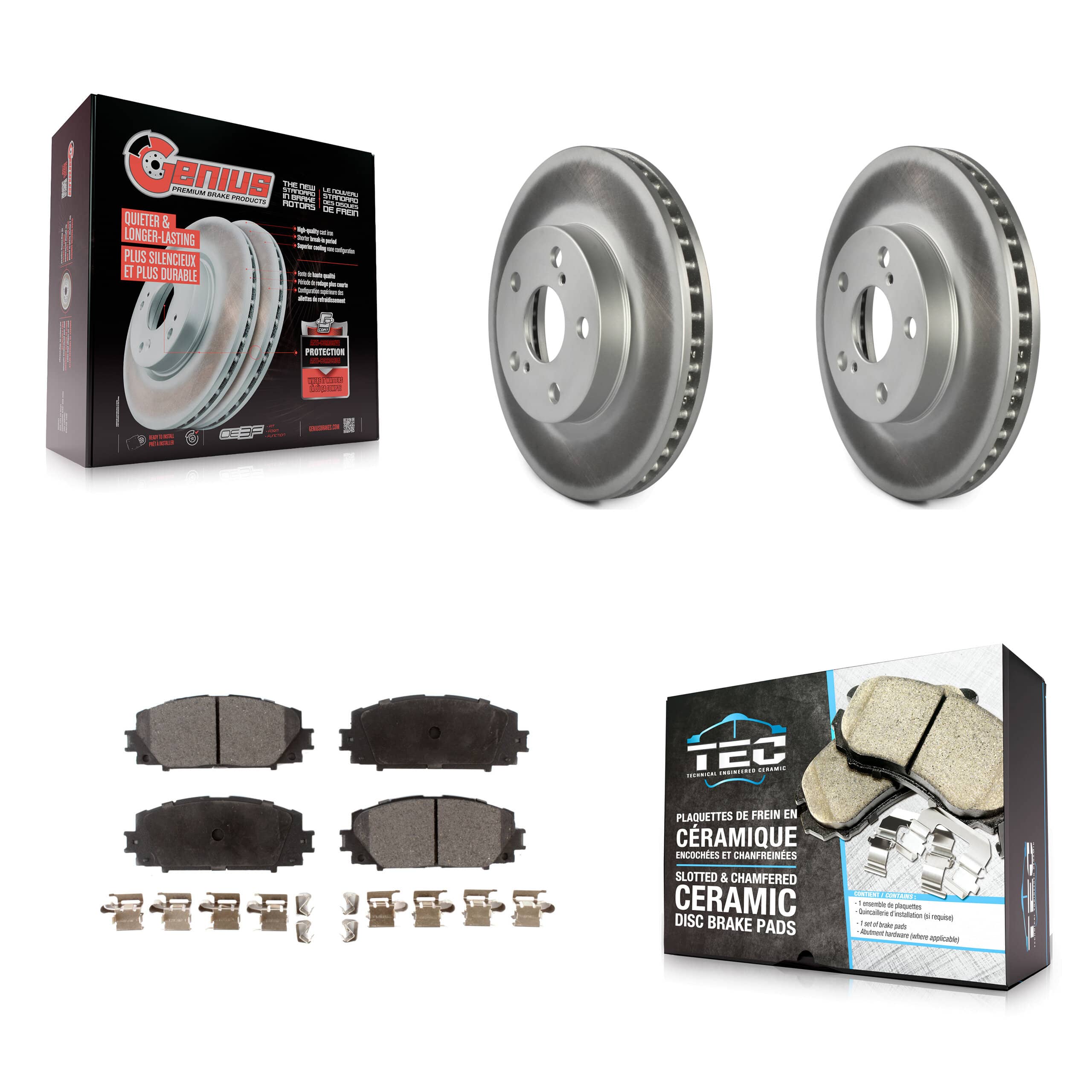 Transit Auto - KGT-100457 - Front Disc Brake Kits