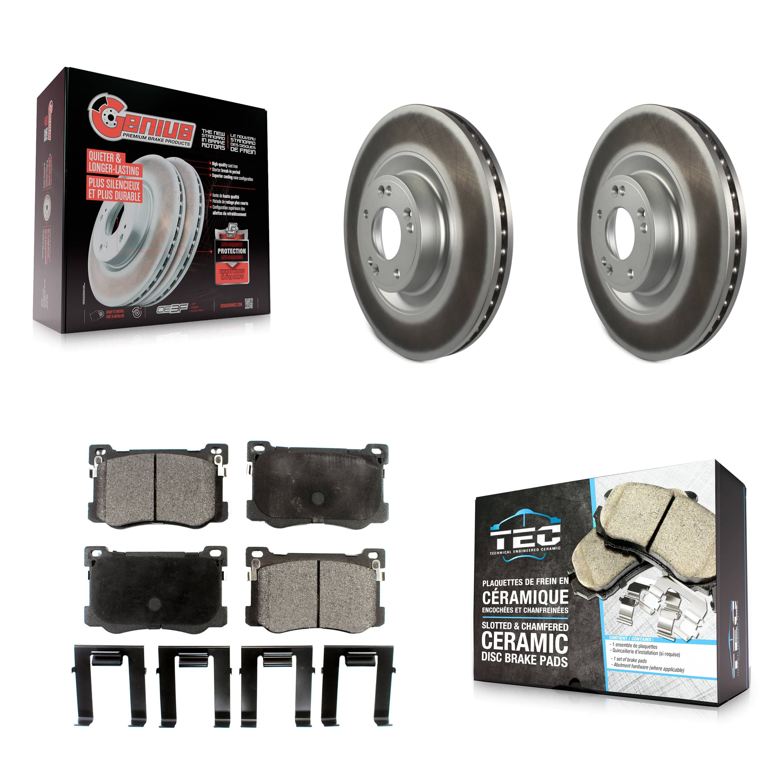 Transit Auto - KGT-100481 - Front Disc Brake Kits