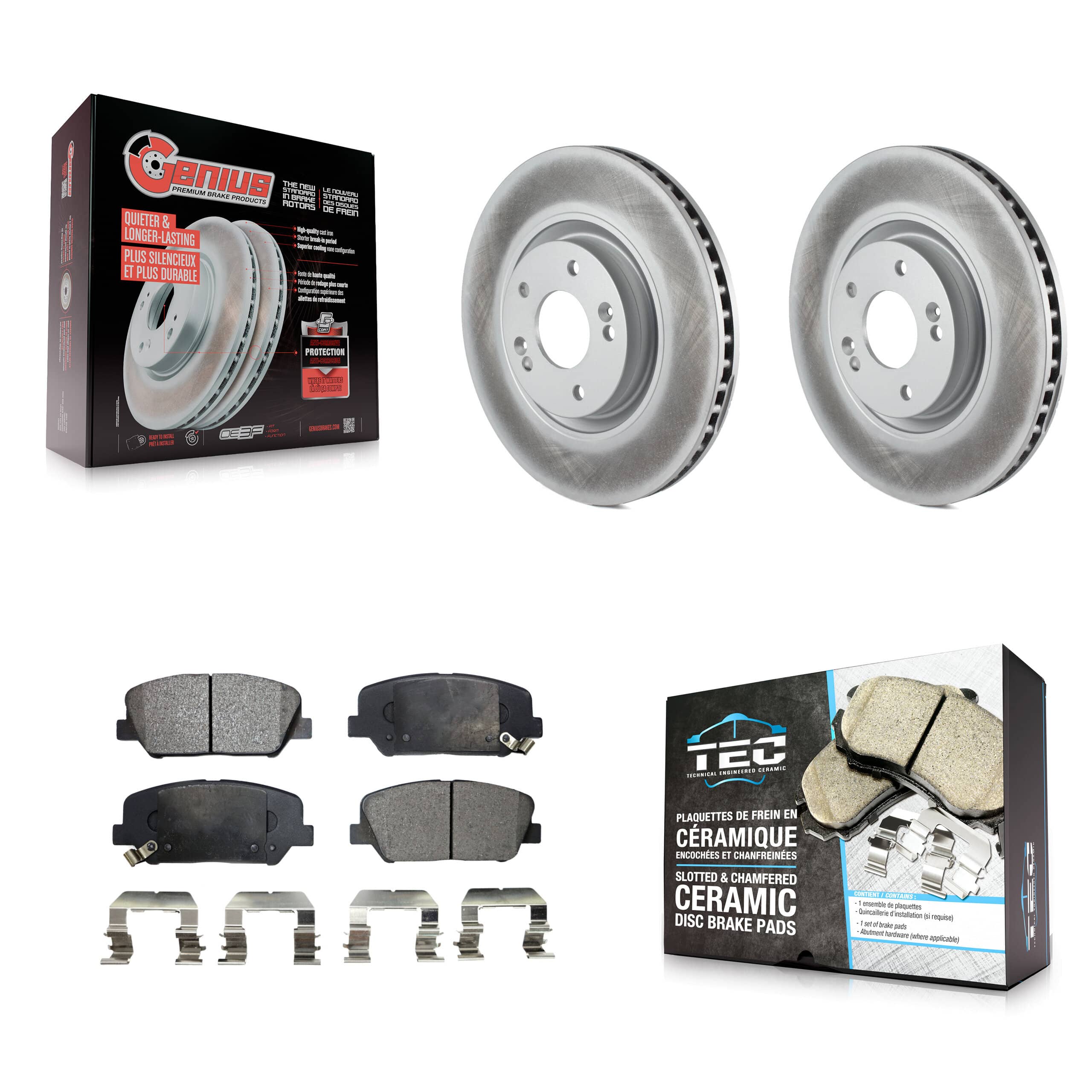 Transit Auto - KGT-100487 - Front Disc Brake Kits