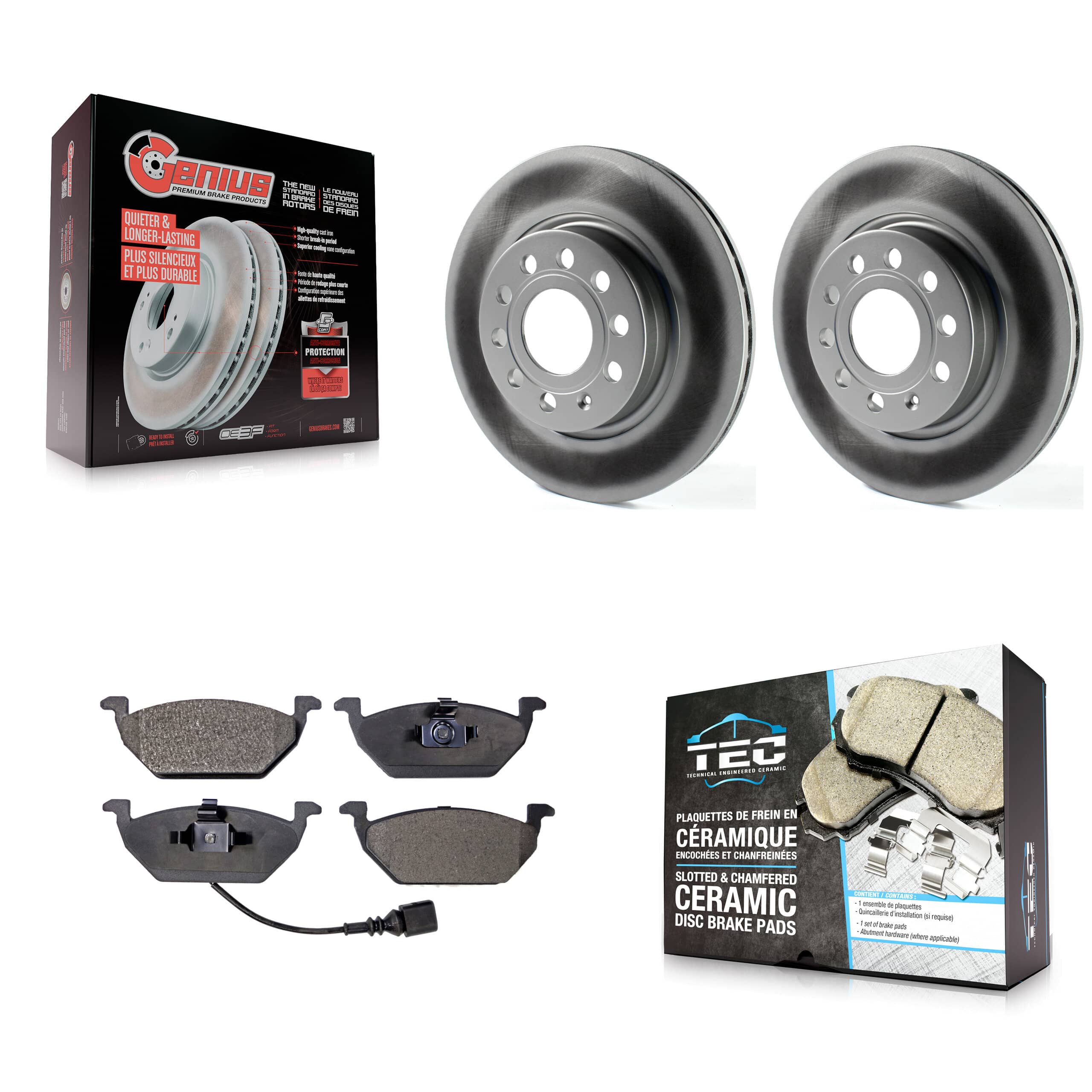 Transit Auto - KGT-100494 - Front Disc Brake Kits