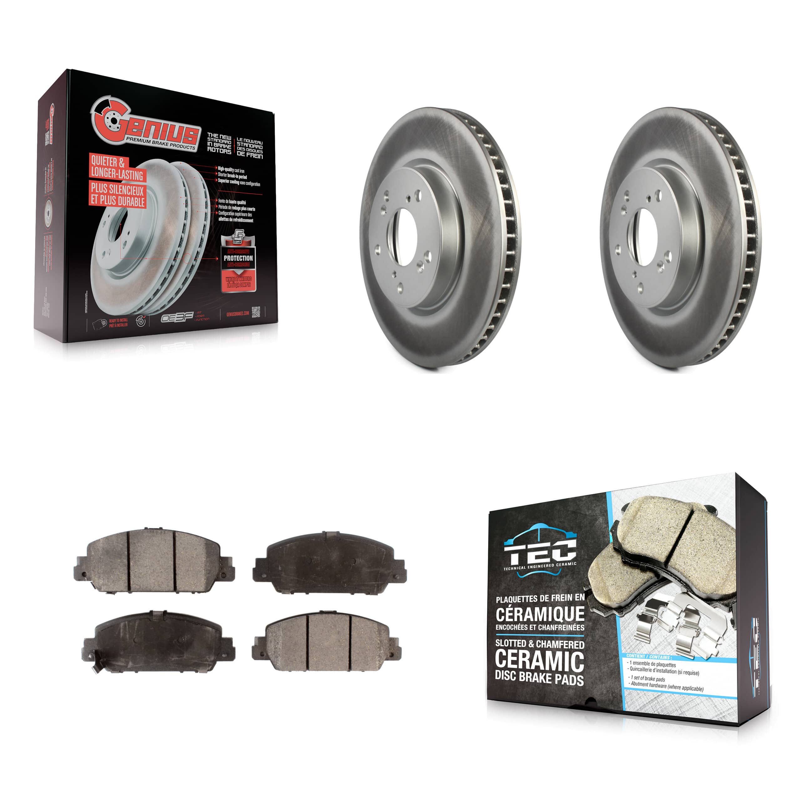 Transit Auto - KGT-100519 - Front Disc Brake Kits