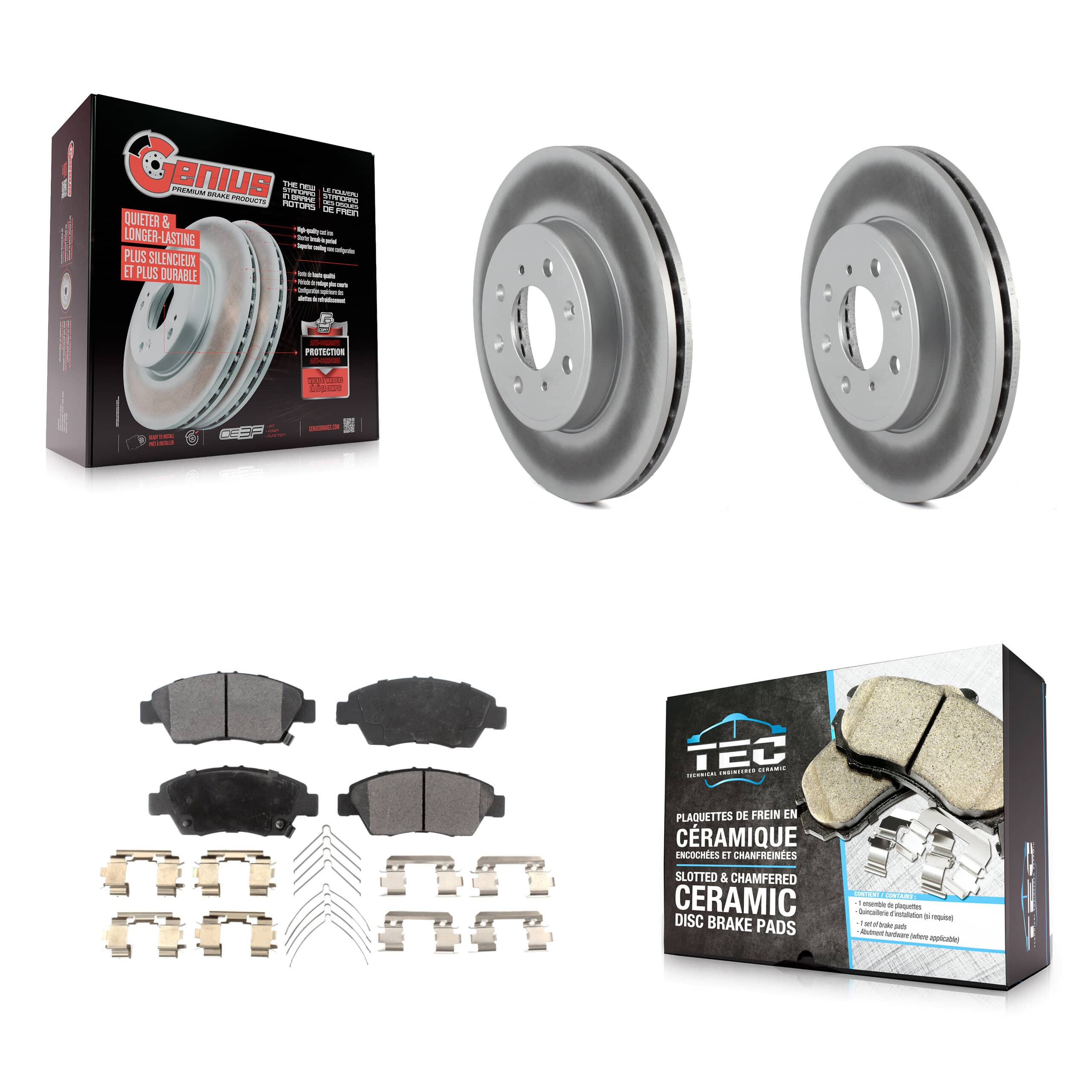 Transit Auto - KGT-100531 - Front Disc Brake Kits
