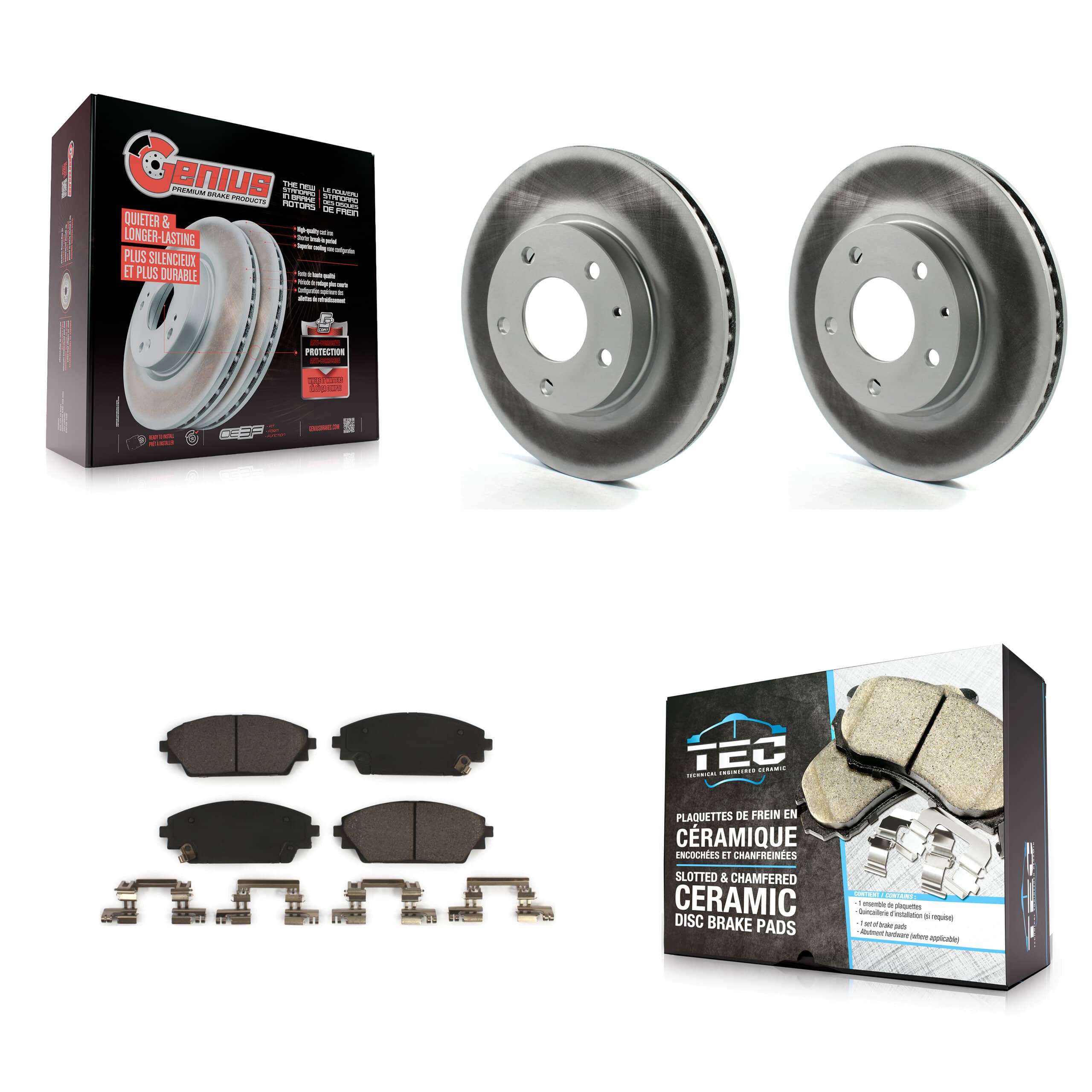 Transit Auto - KGT-100535 - Front Disc Brake Kits