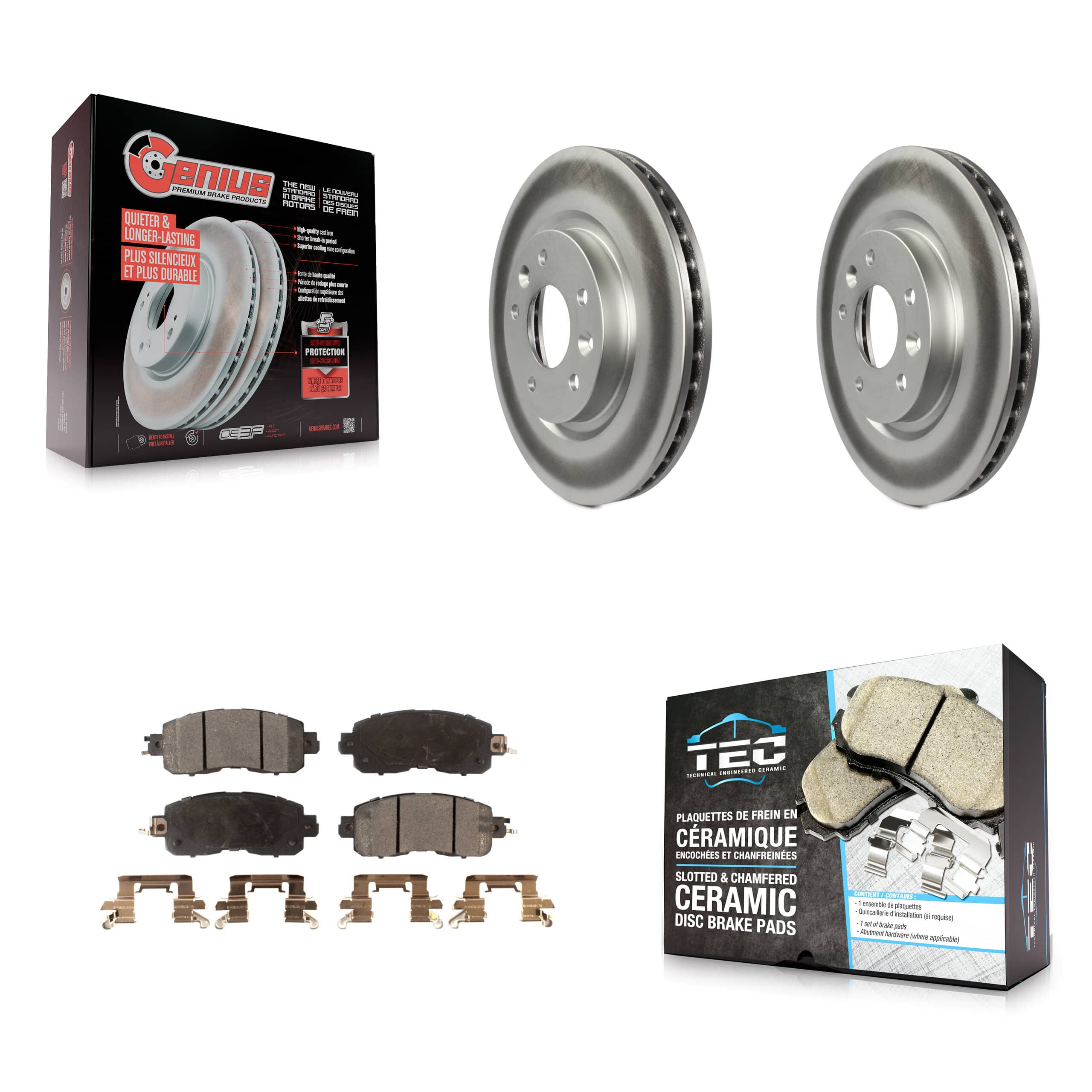 Transit Auto - KGT-100539 - Front Disc Brake Kits