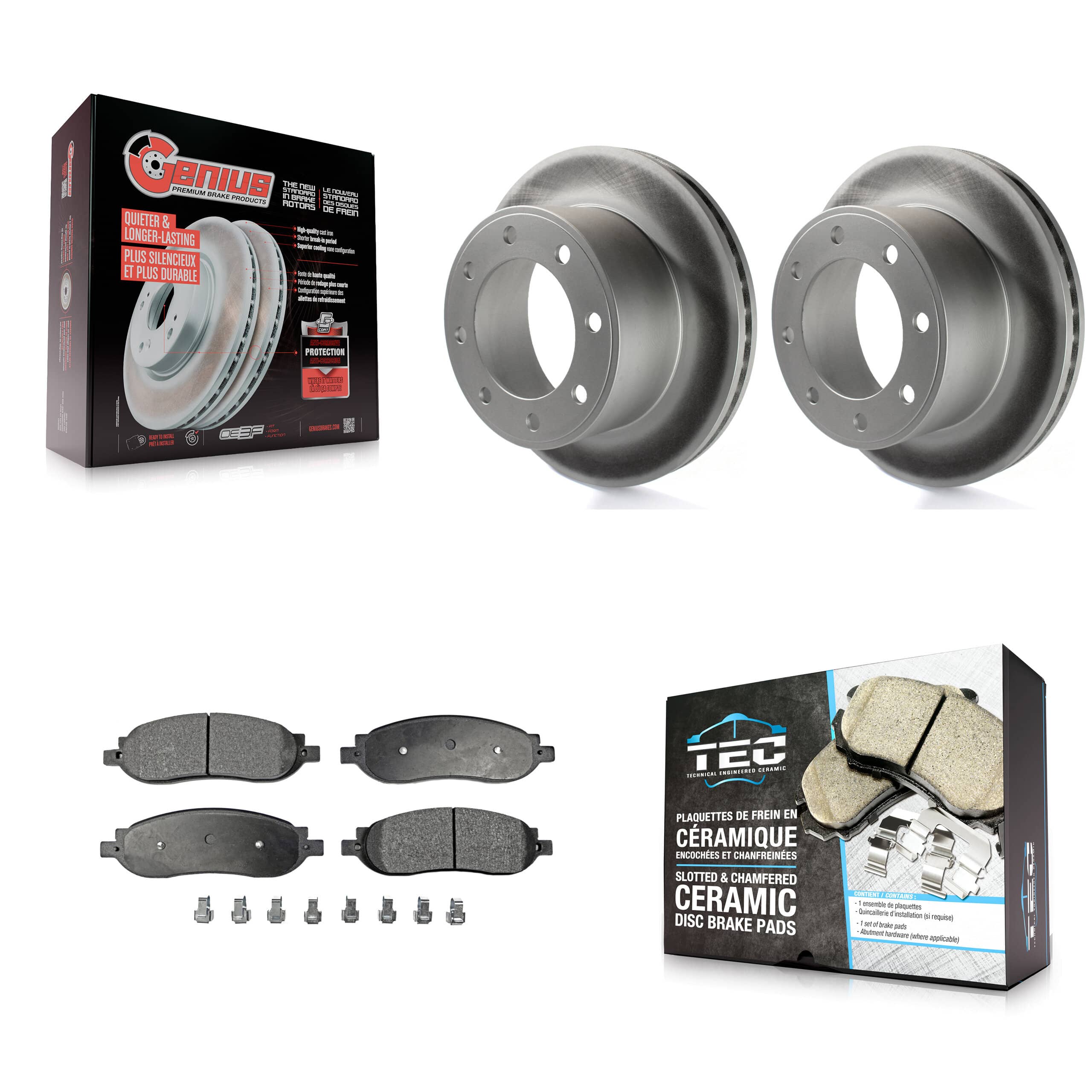 Transit Auto - KGT-101365 - Rear Disc Brake Kits