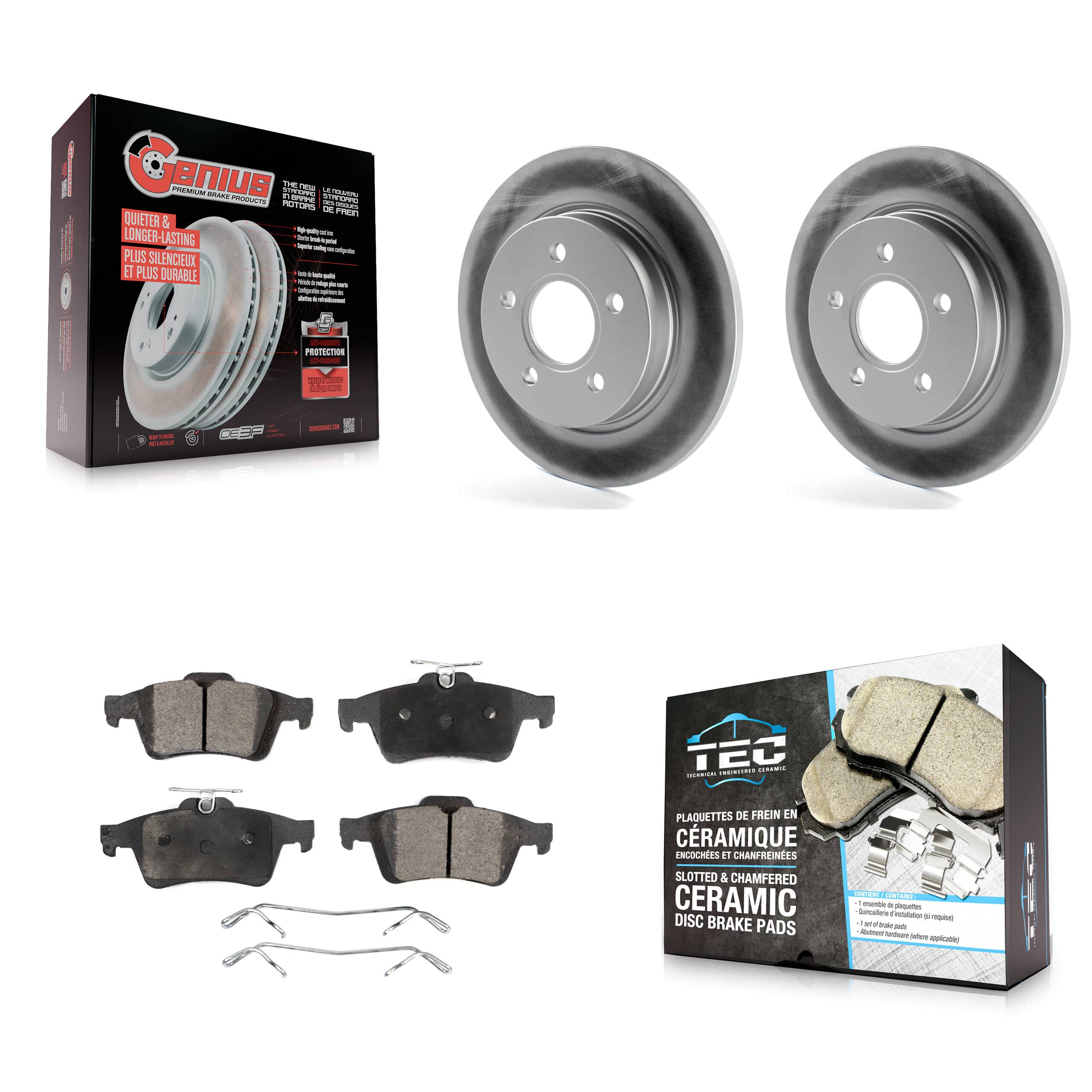 Transit Auto - KGT-101374 - Rear Disc Brake Kits