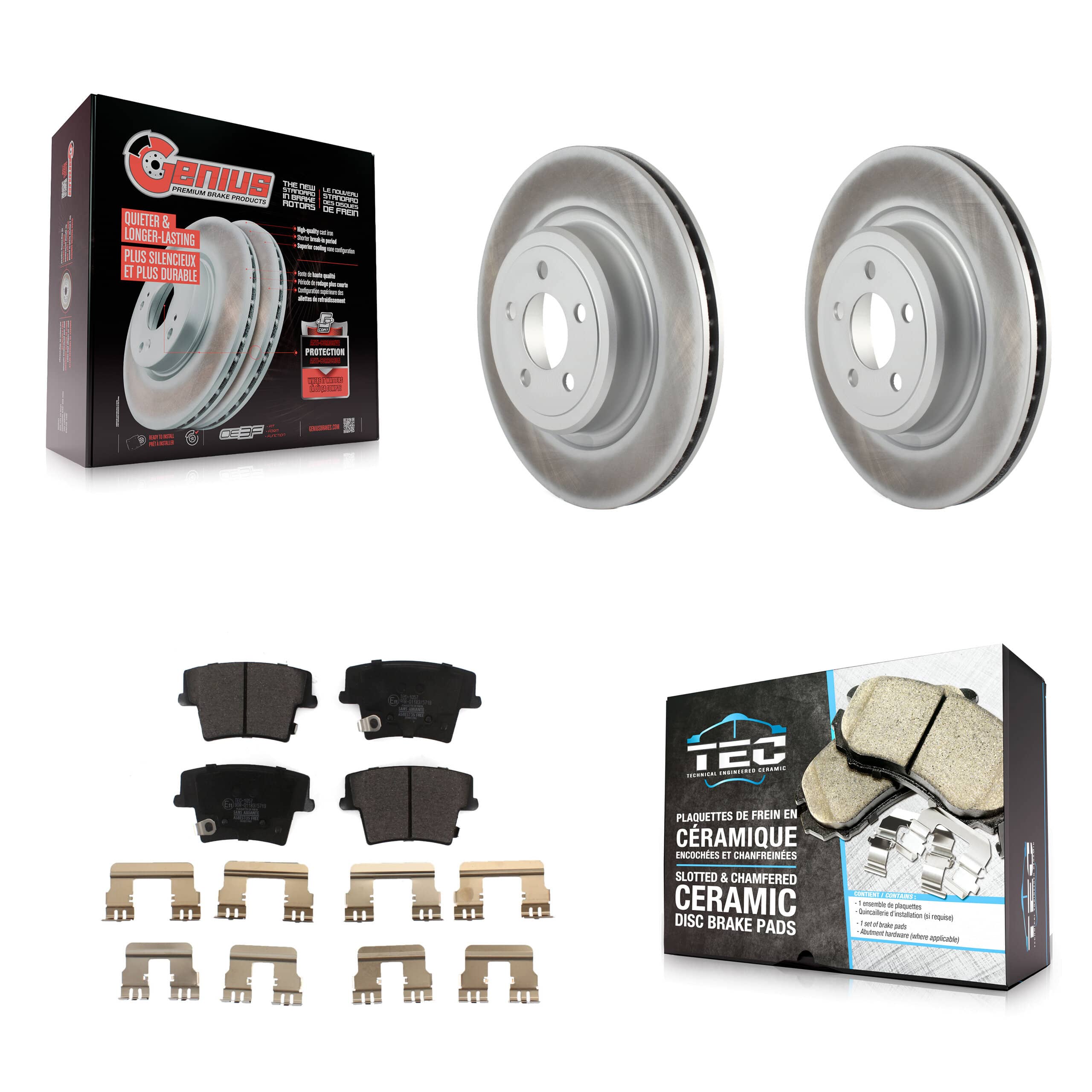 Transit Auto - KGT-101404 - Rear Disc Brake Kits
