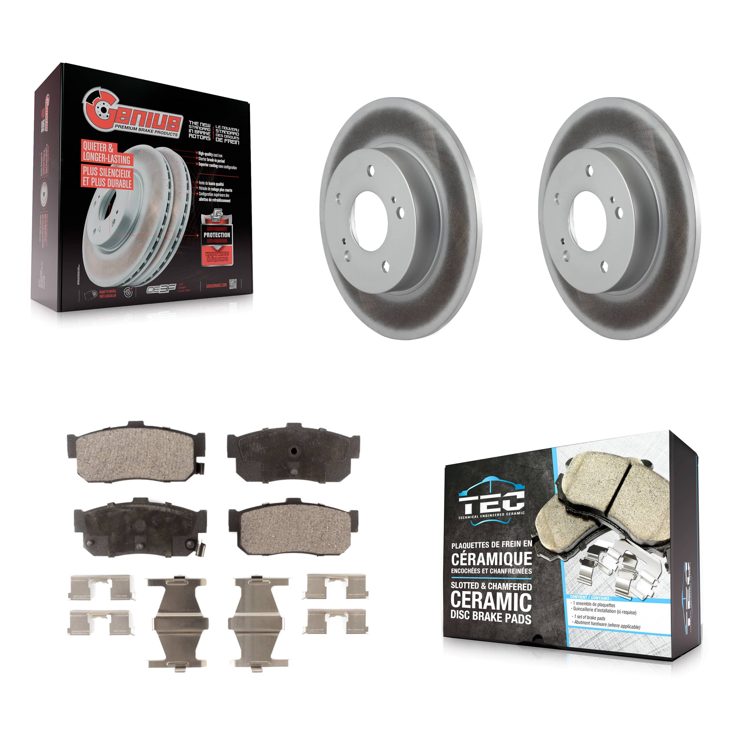 Transit Auto - KGT-101440 - Rear Disc Brake Kits