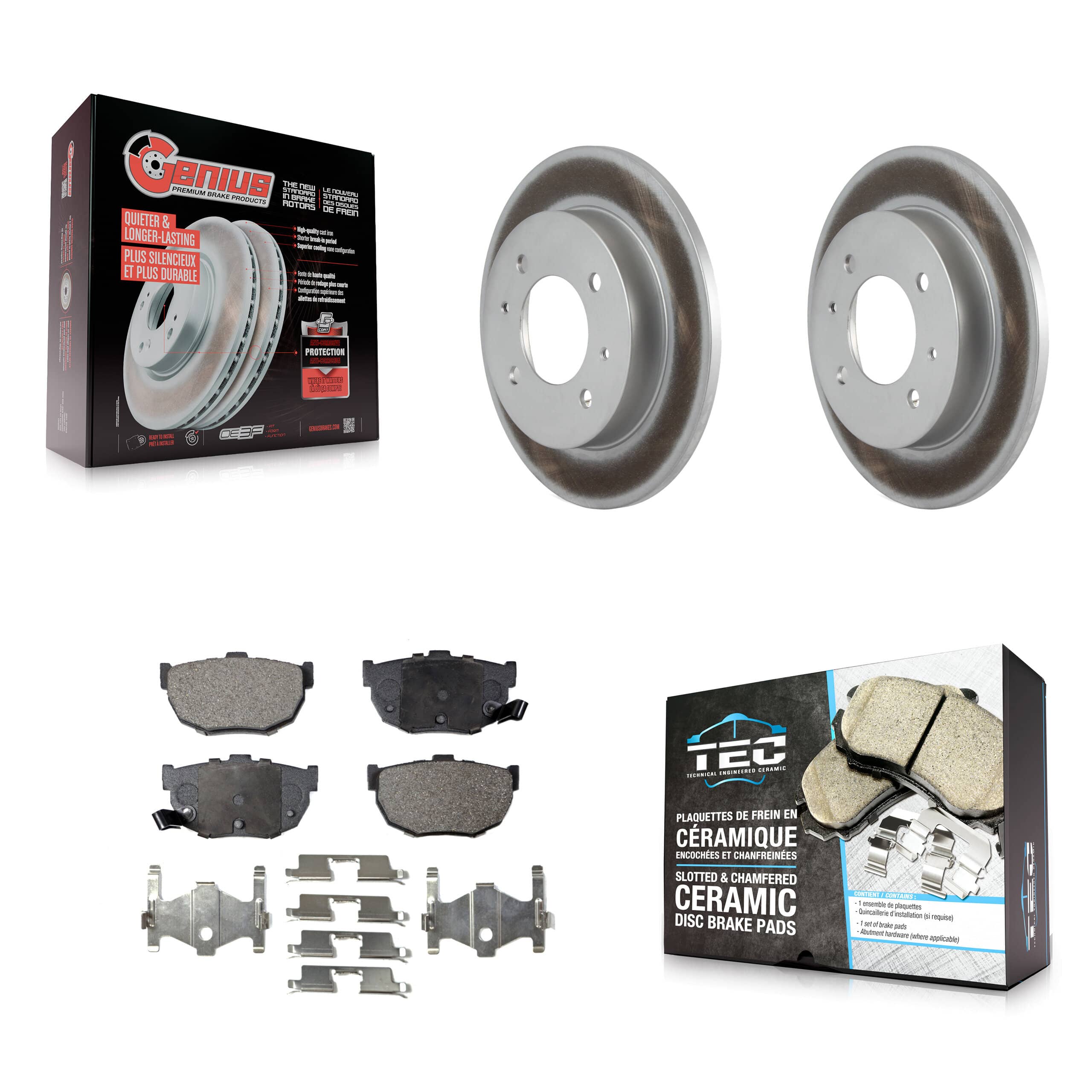 Transit Auto - KGT-101443 - Rear Disc Brake Kits