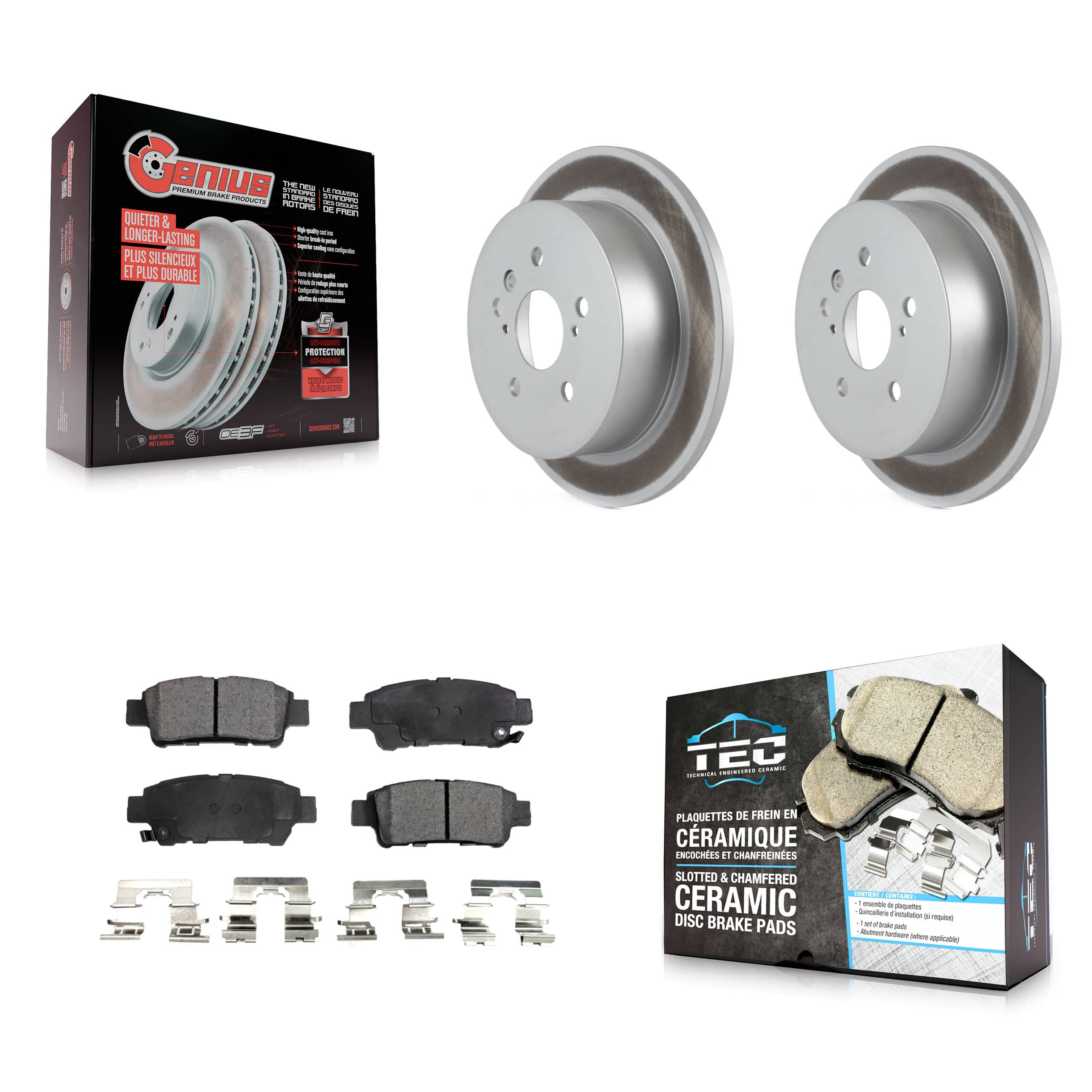 Transit Auto - KGT-101491 - Rear Disc Brake Kits