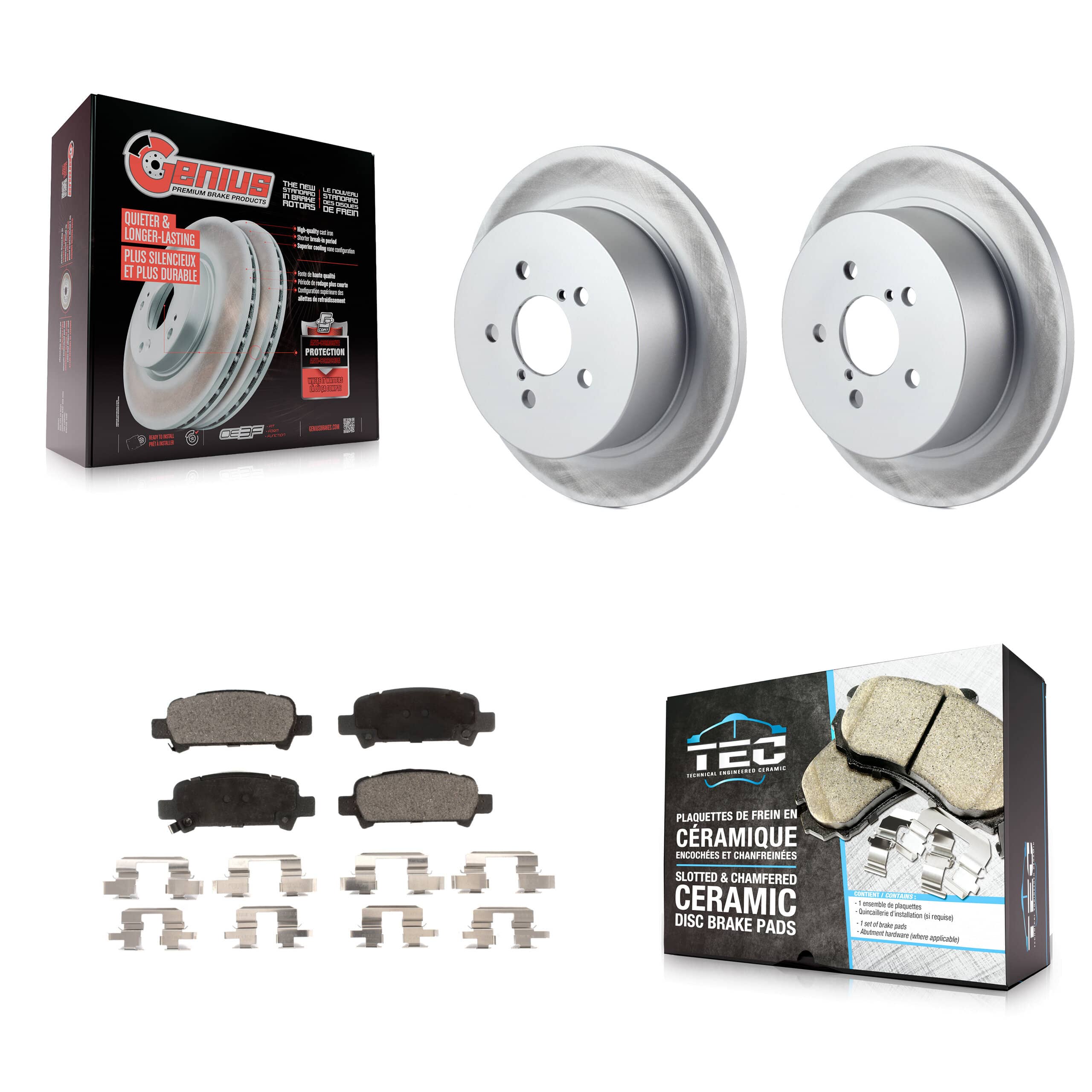 Transit Auto - KGT-101516 - Rear Disc Brake Kits