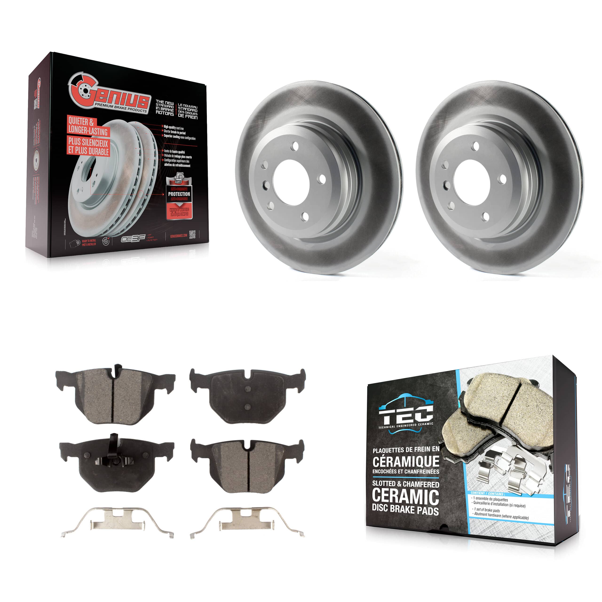 Transit Auto - KGT-101545 - Rear Disc Brake Kits