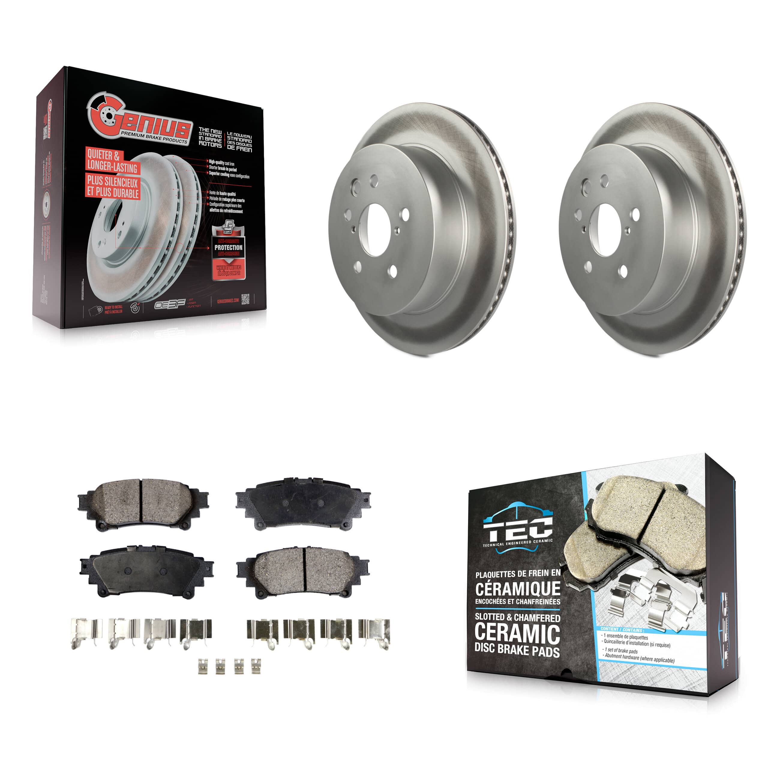 Transit Auto - KGT-101547 - Rear Disc Brake Kits