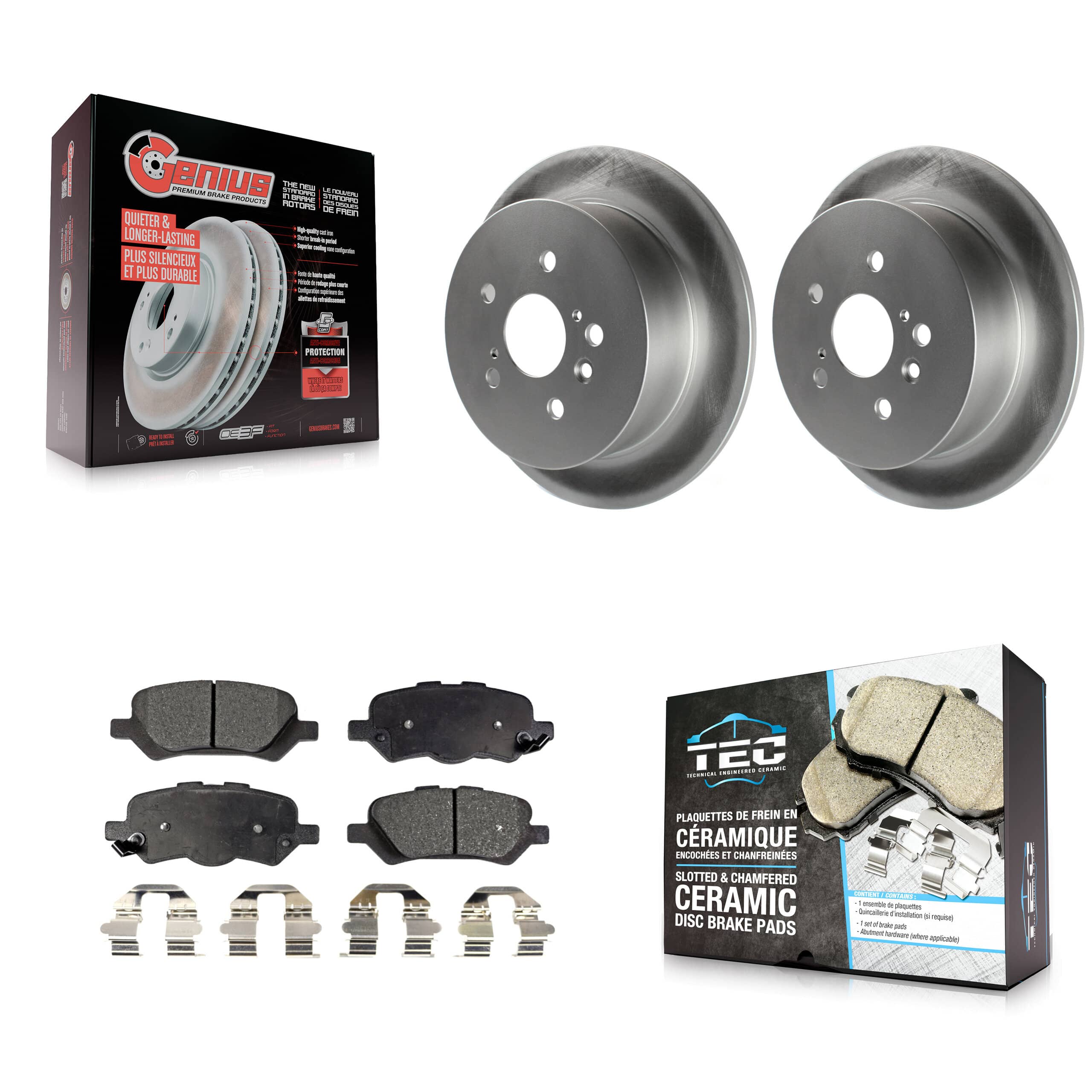 Transit Auto - KGT-101595 - Rear Disc Brake Kits