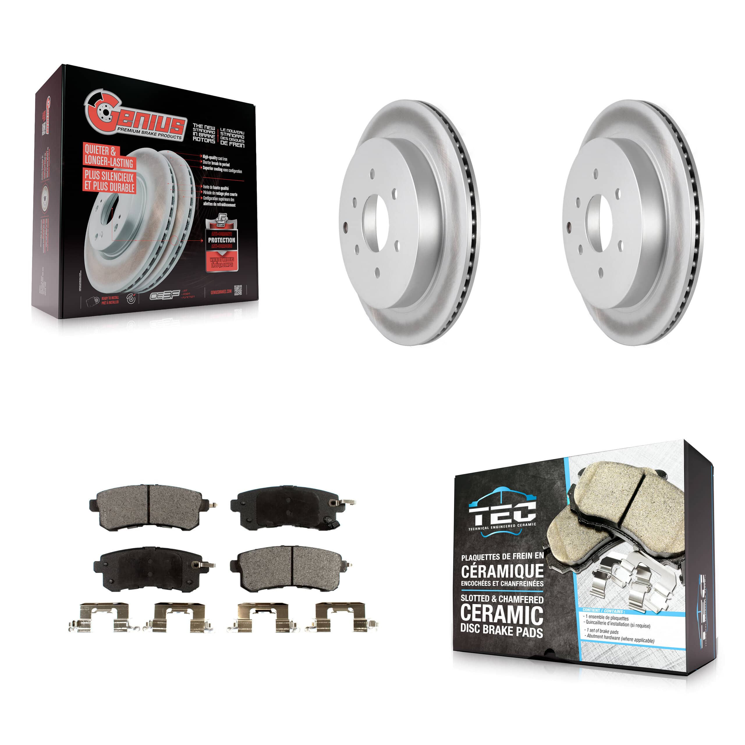 Transit Auto - KGT-101618 - Rear Disc Brake Kits
