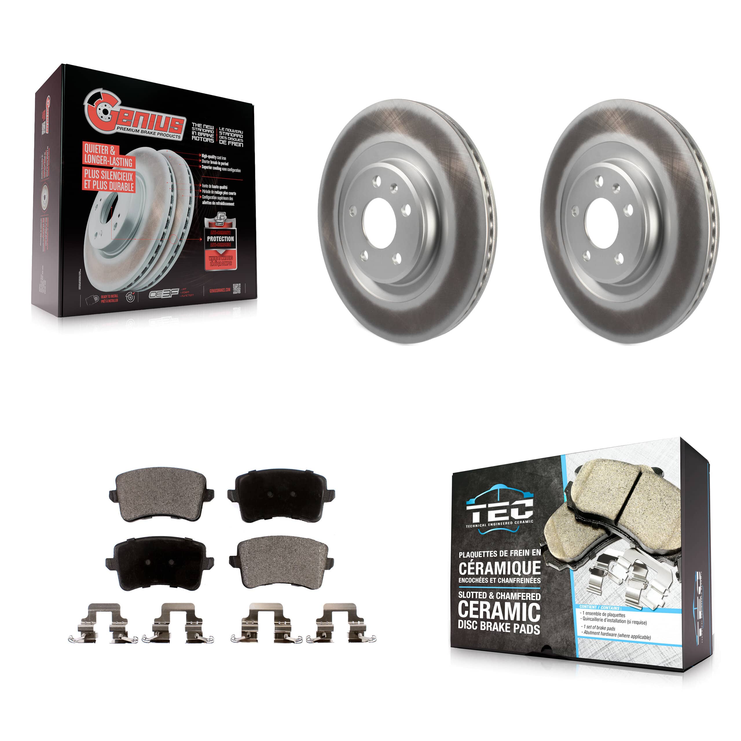 Transit Auto - KGT-101622 - Rear Disc Brake Kits