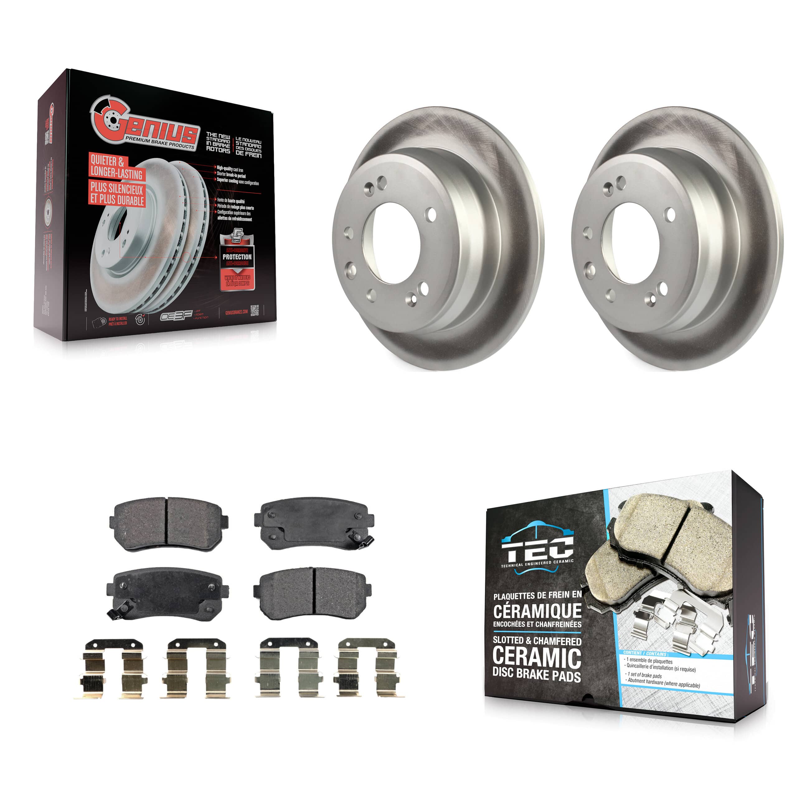 Transit Auto - KGT-101624 - Rear Disc Brake Kits