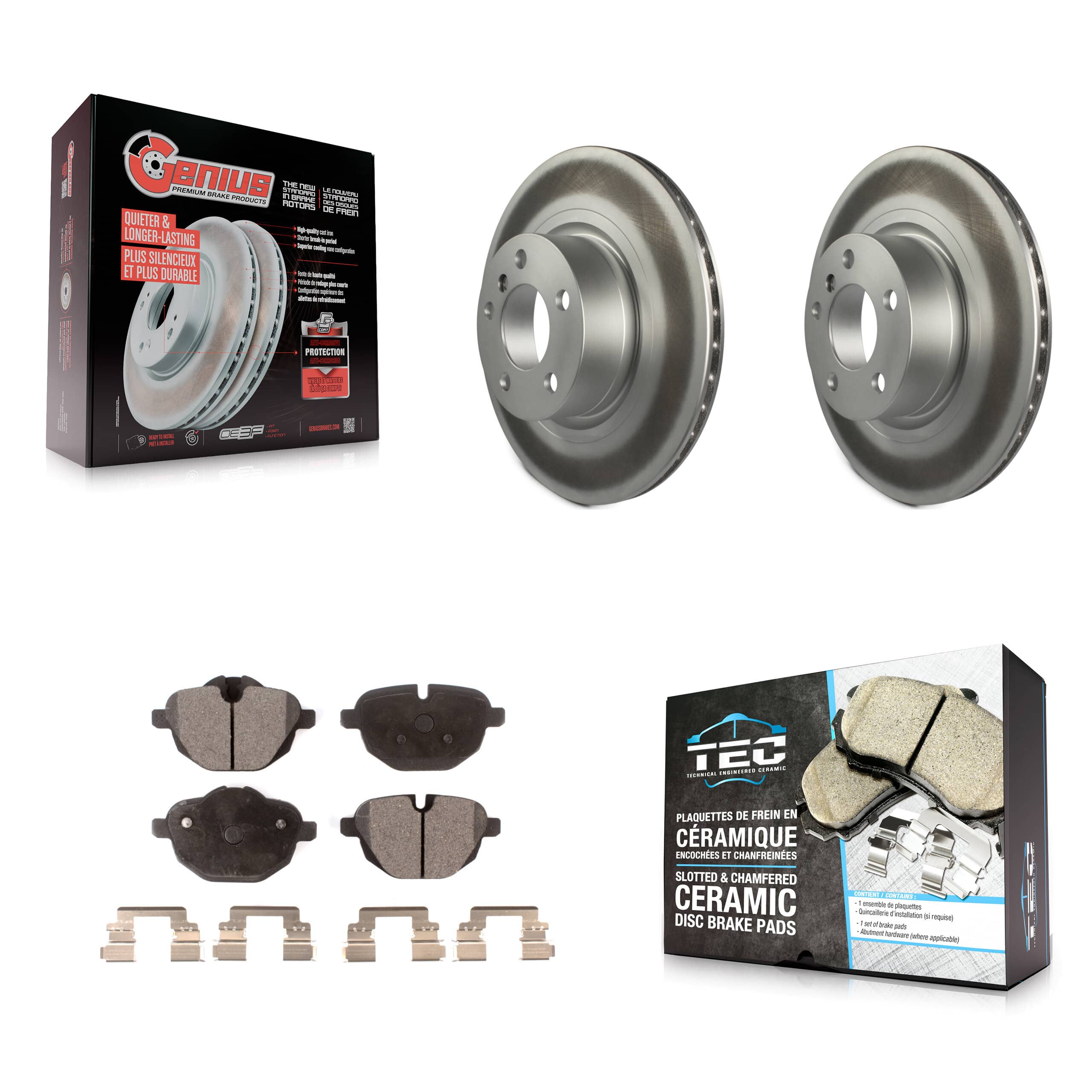 Transit Auto - KGT-101628 - Rear Disc Brake Kits