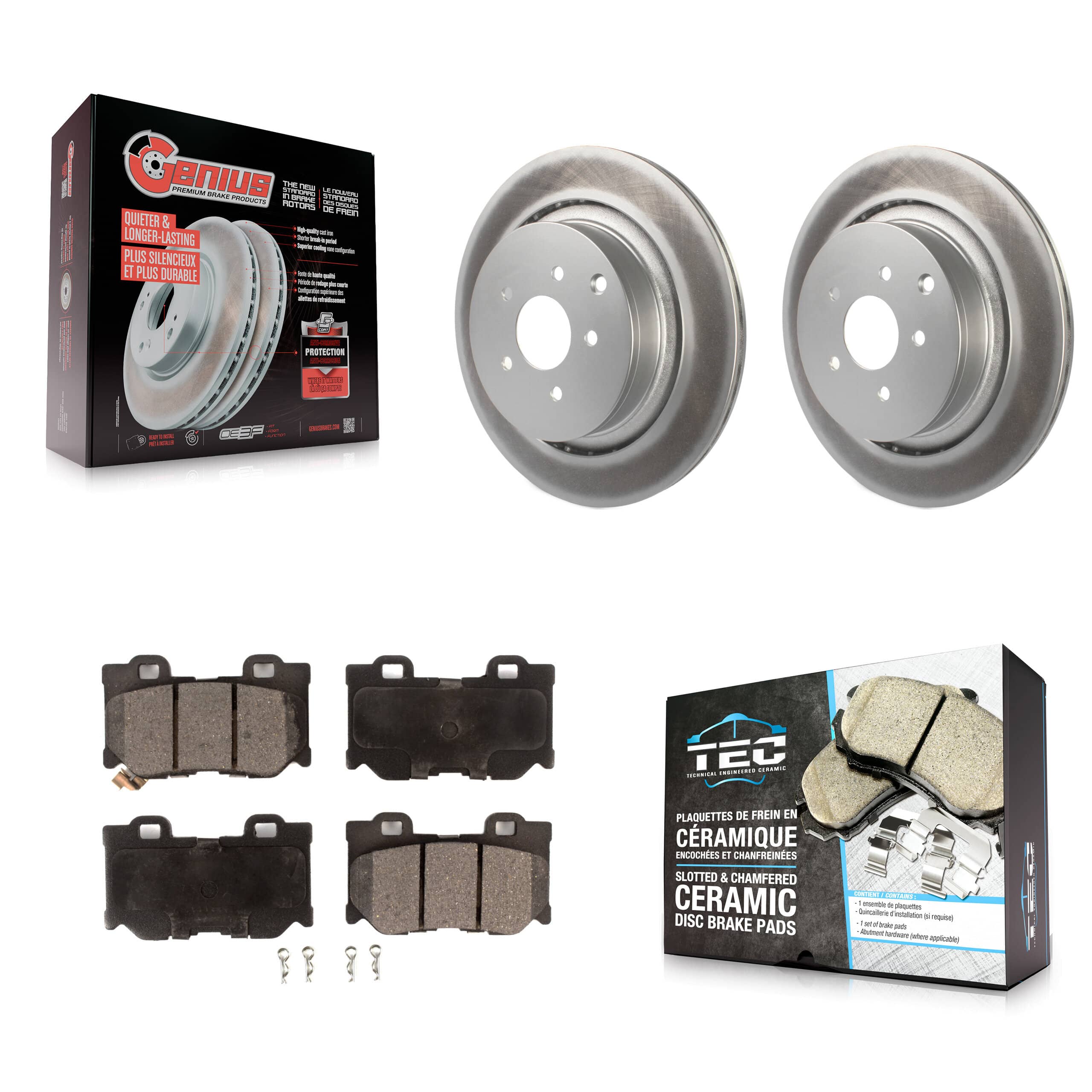 Transit Auto - KGT-101630 - Rear Disc Brake Kits