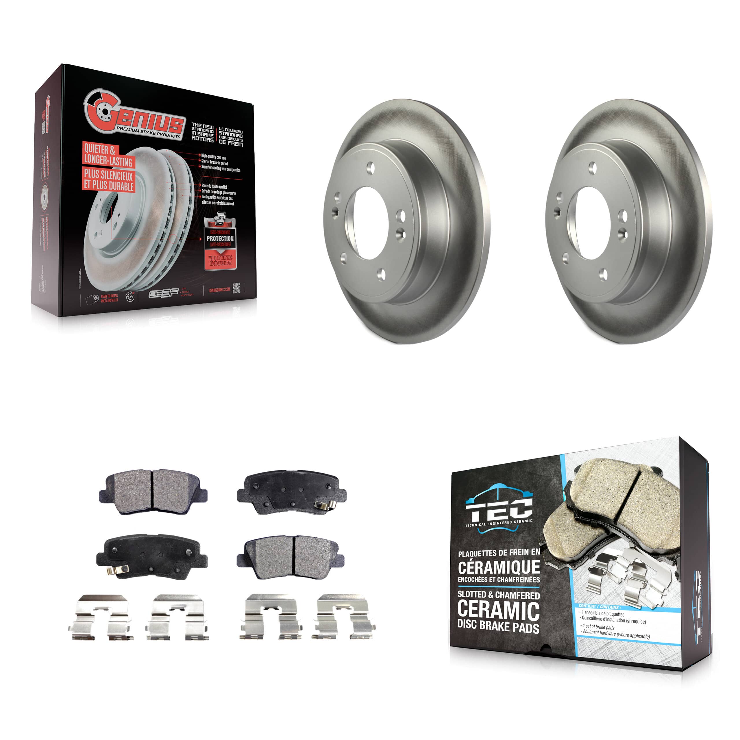 Transit Auto - KGT-101633 - Rear Disc Brake Kits
